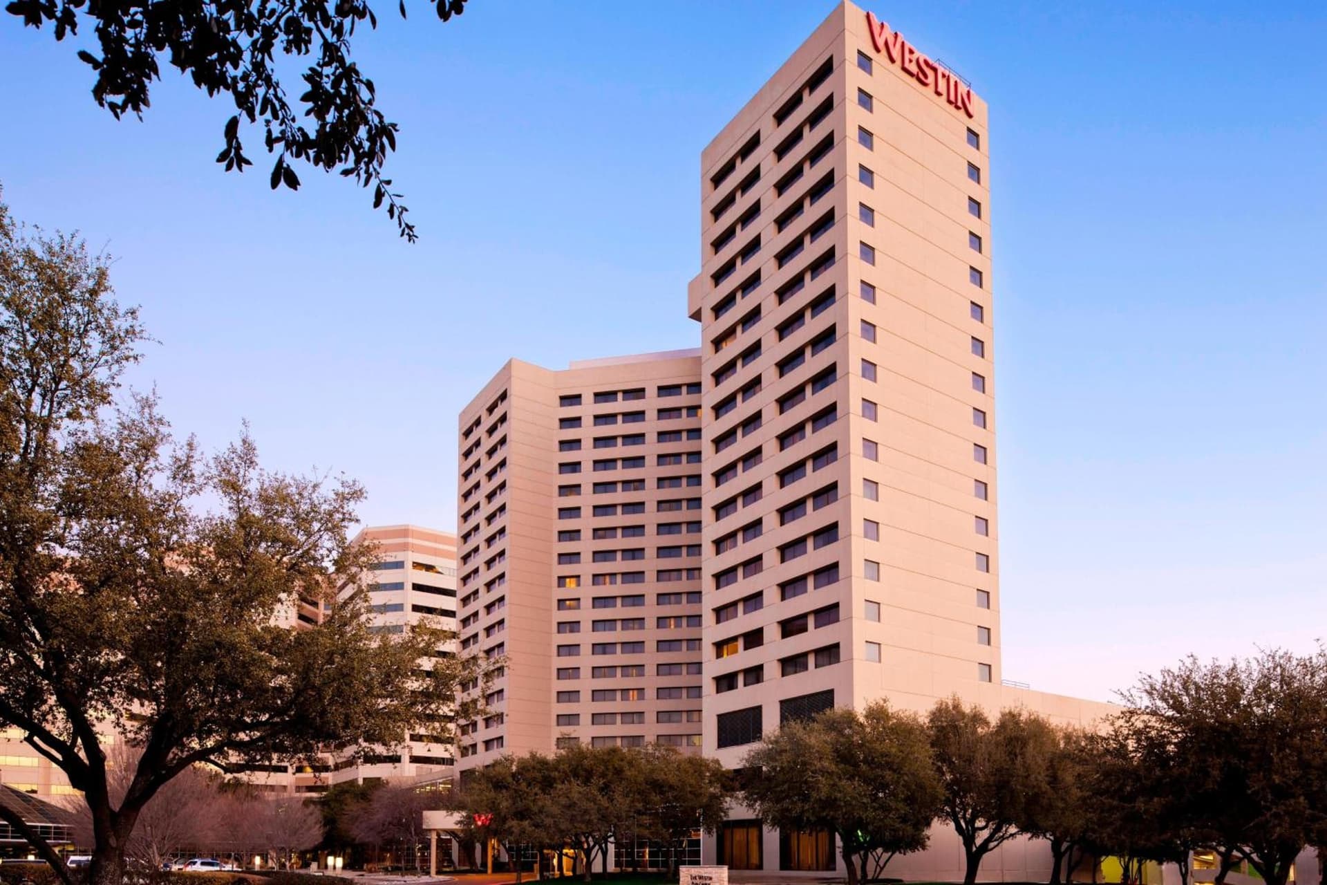 The Westin Dallas Park Central exterior or lobby in Dallas, TX — main listing photo