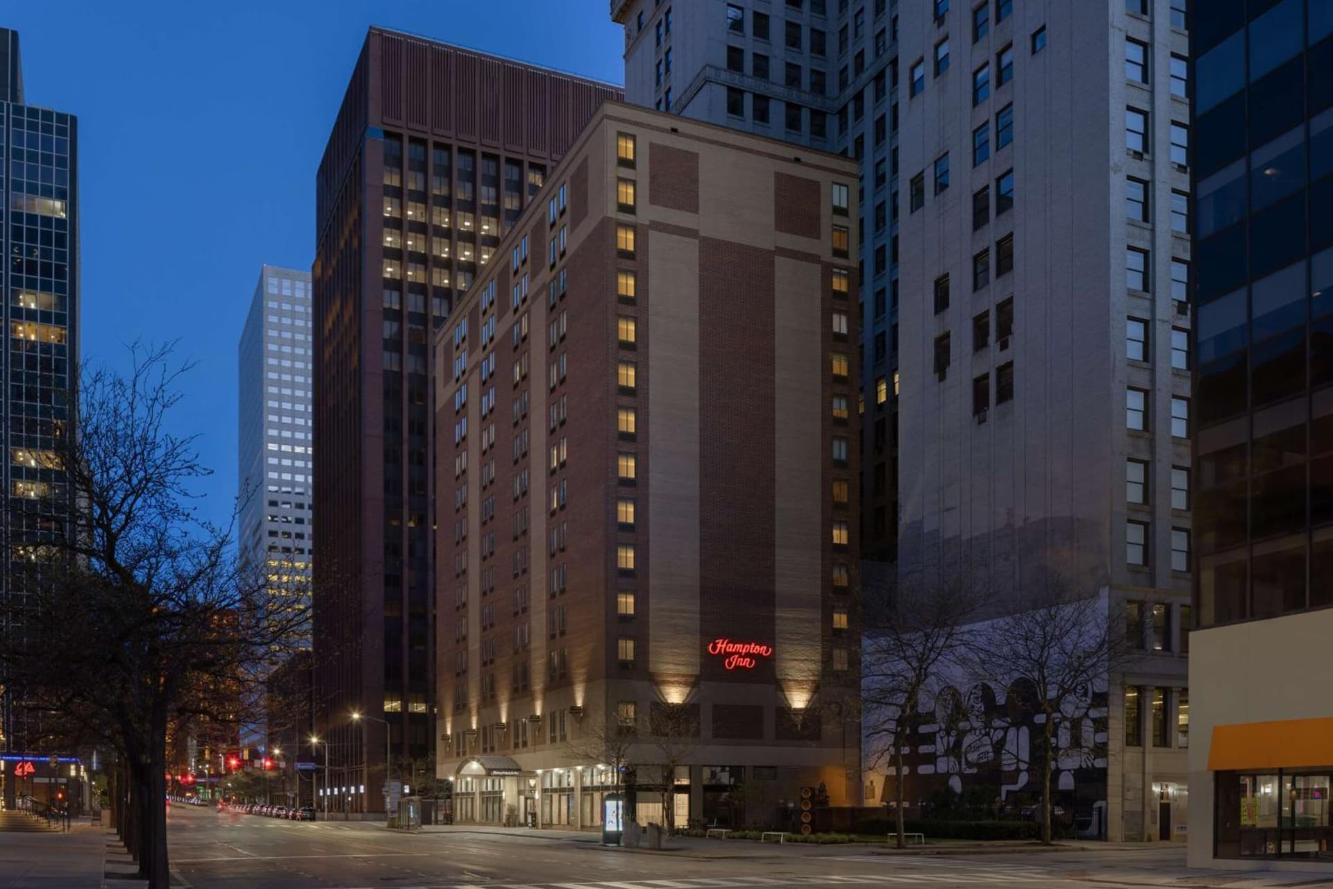 Hampton Inn Cleveland-Downtown property views in Cleveland, OH — gallery photo 3