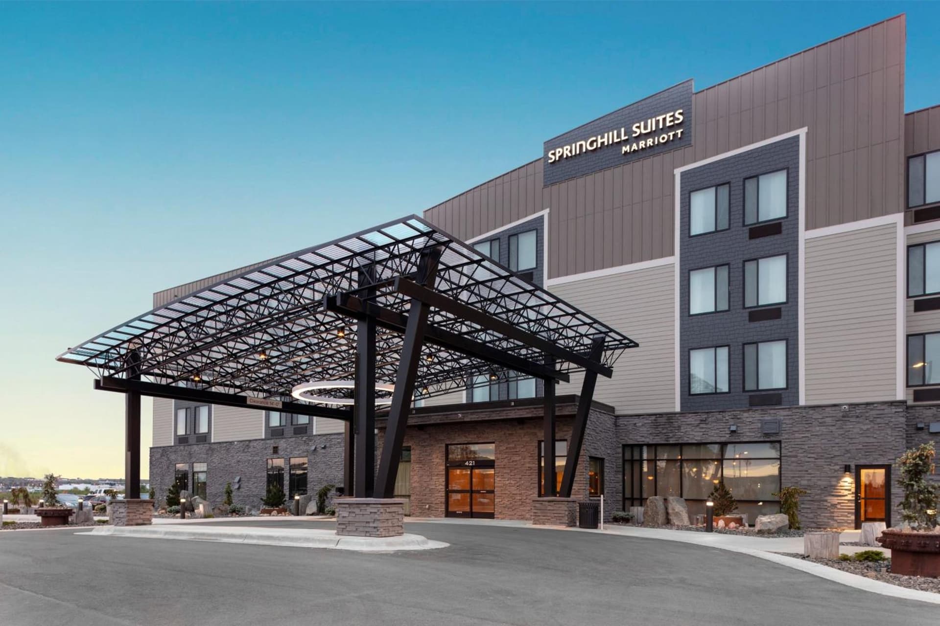 SpringHill Suites by Marriott Great Falls property views in Great Falls, MT — gallery photo 3