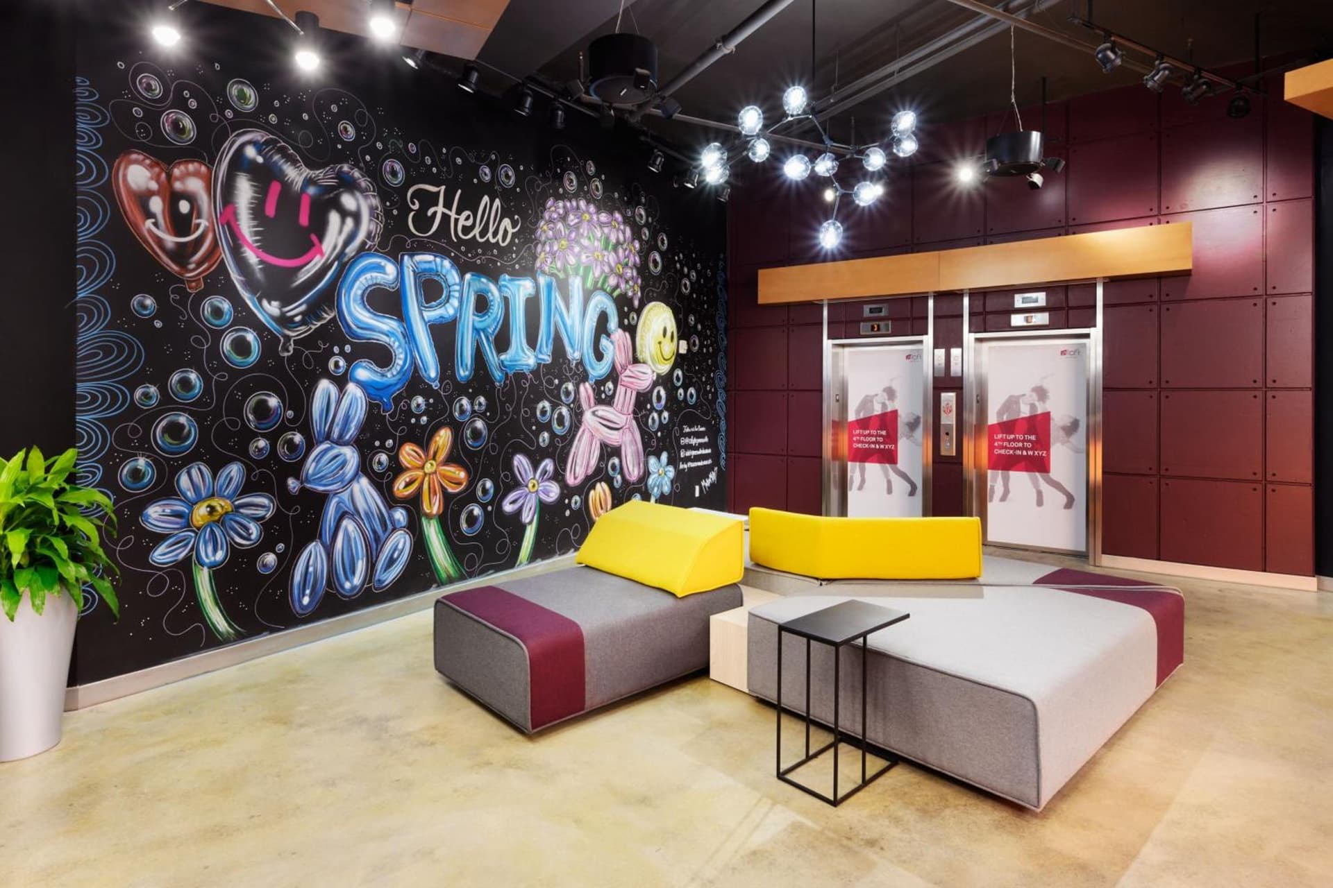 Aloft by Marriott Greenville Downtown property views in Greenville, SC — gallery photo 3