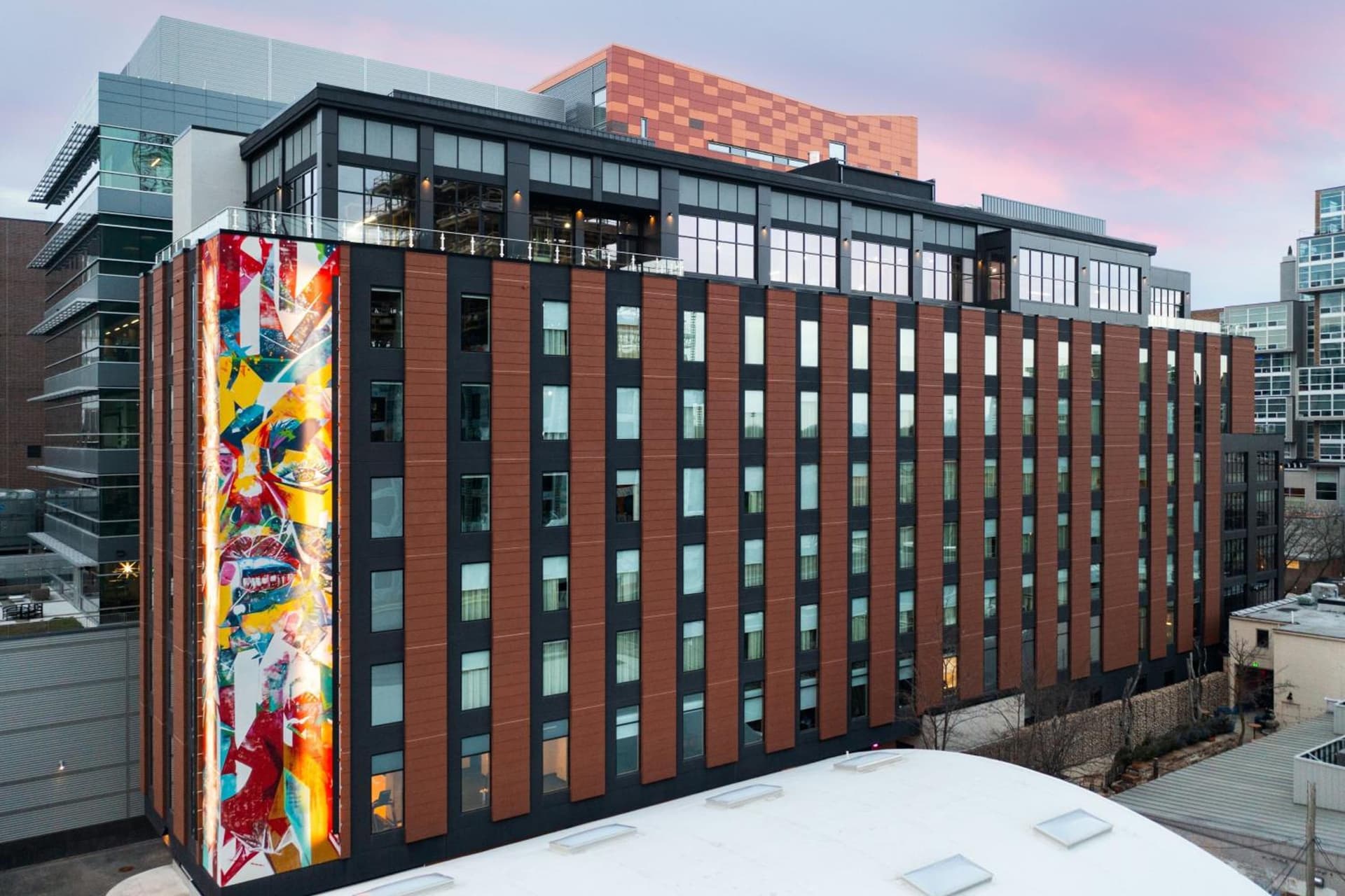 Moxy Madison Downtown featured exterior or lobby in Madison, WI — similar hotel