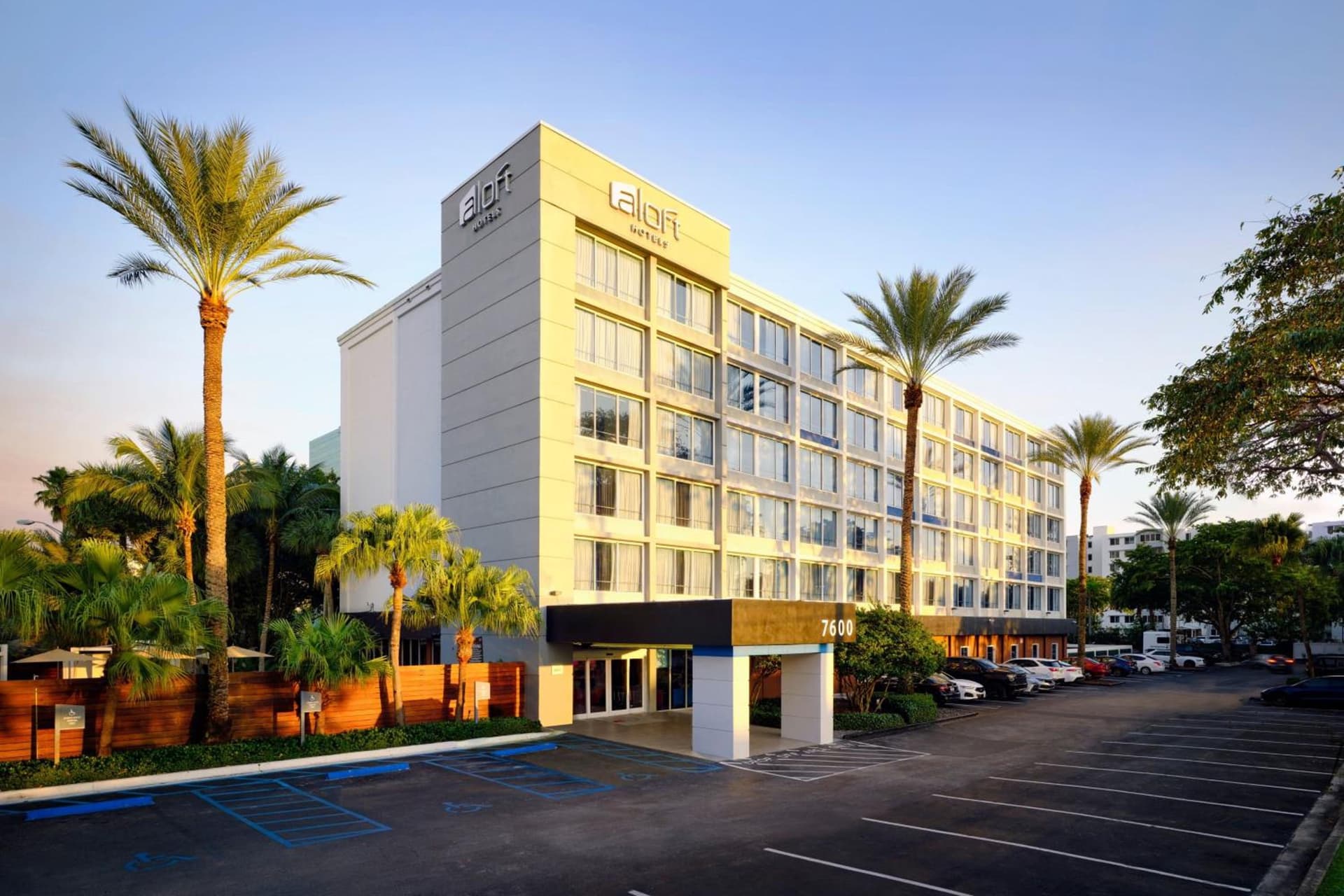 Aloft Miami Dadeland exterior or lobby in Kendall, FL — main listing photo