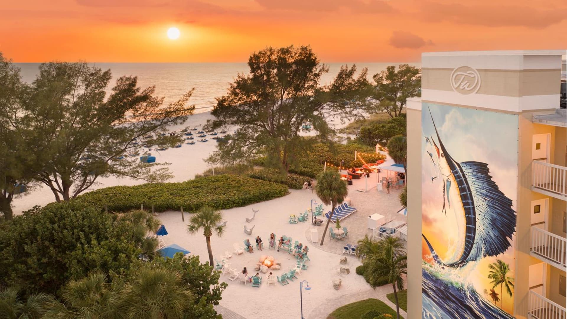RumFish Beach at TradeWinds property views in St Pete Beach, FL — gallery photo 3