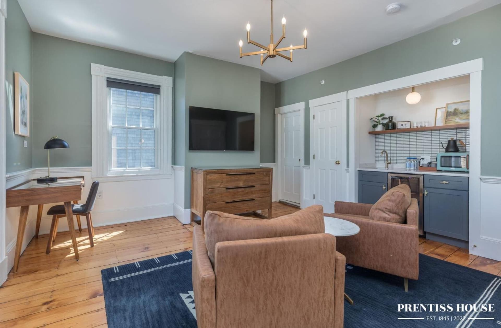 Prentiss House by Thatch interior in Cambridge, MA — gallery photo 2