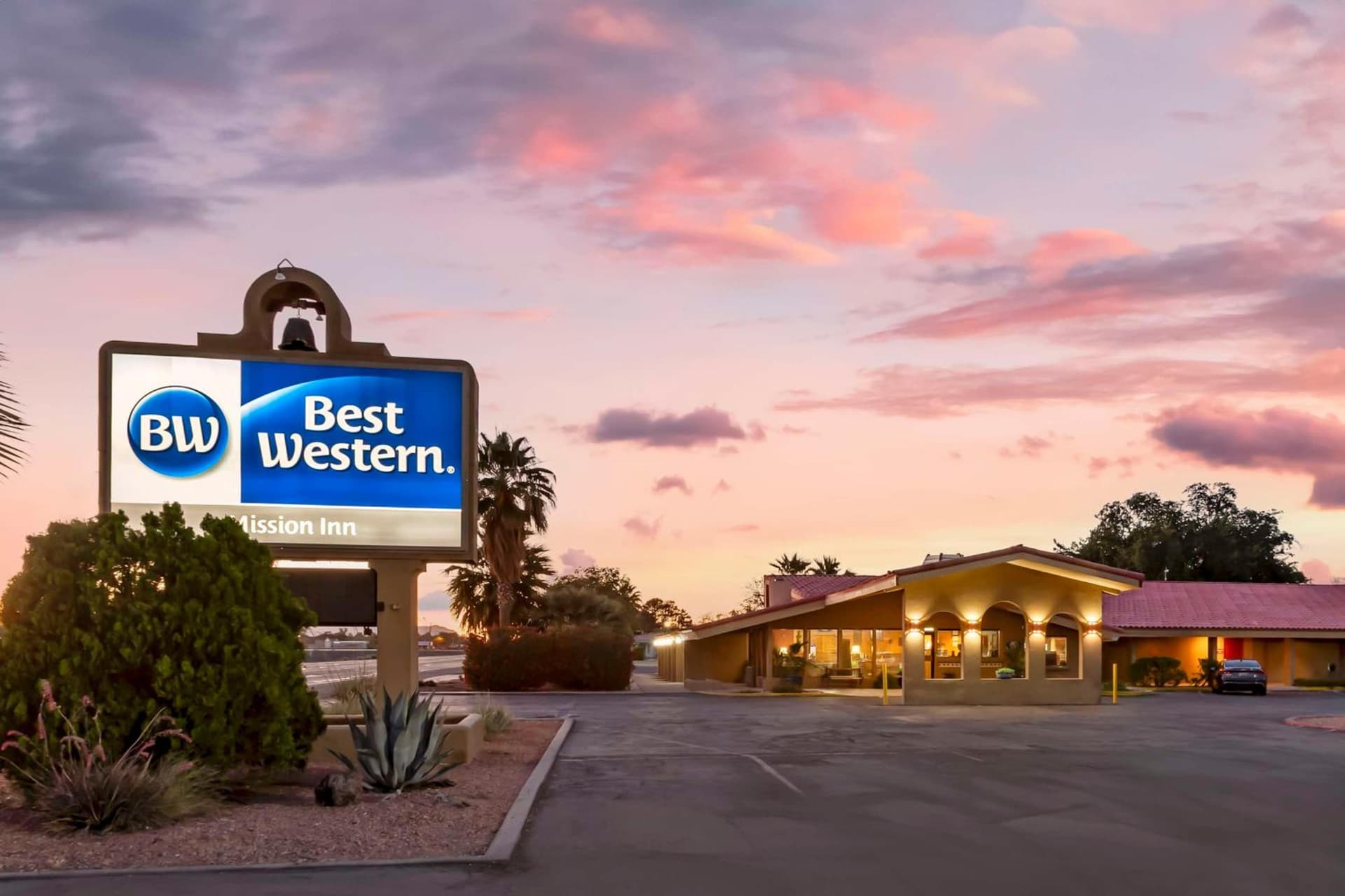 Best Western Mission Inn featured exterior or lobby in Las Cruces, NM — similar hotel
