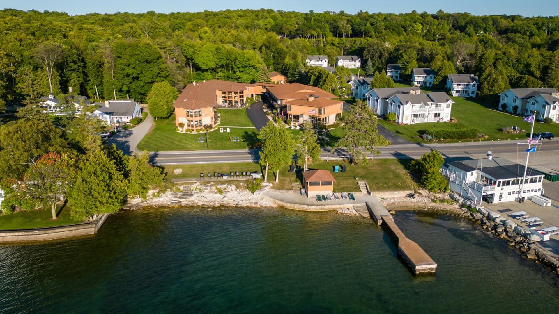 Pine Grove Resort property views in Ephraim, WI — gallery photo 3