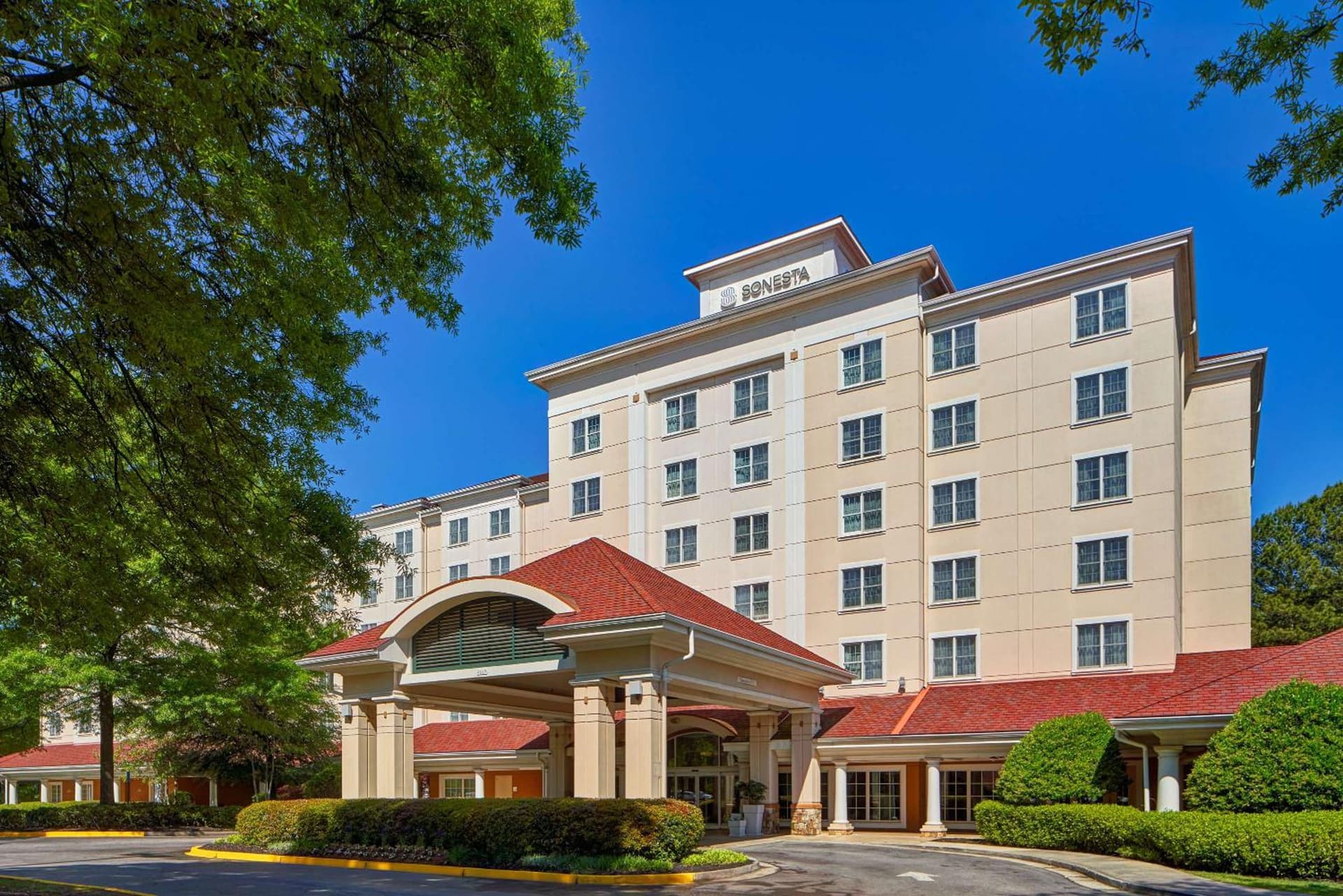 Sonesta Atlanta Airport South exterior or lobby in Atlanta, GA — main listing photo