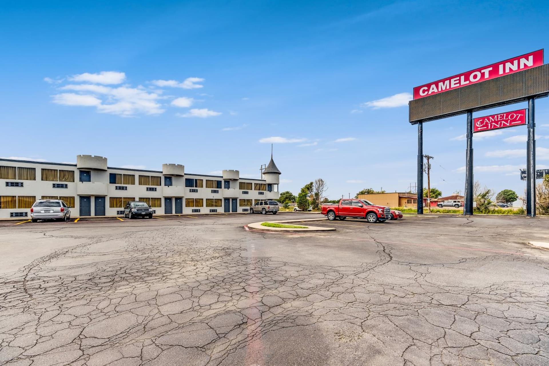 Camelot Inn exterior or lobby in Amarillo, TX — main listing photo