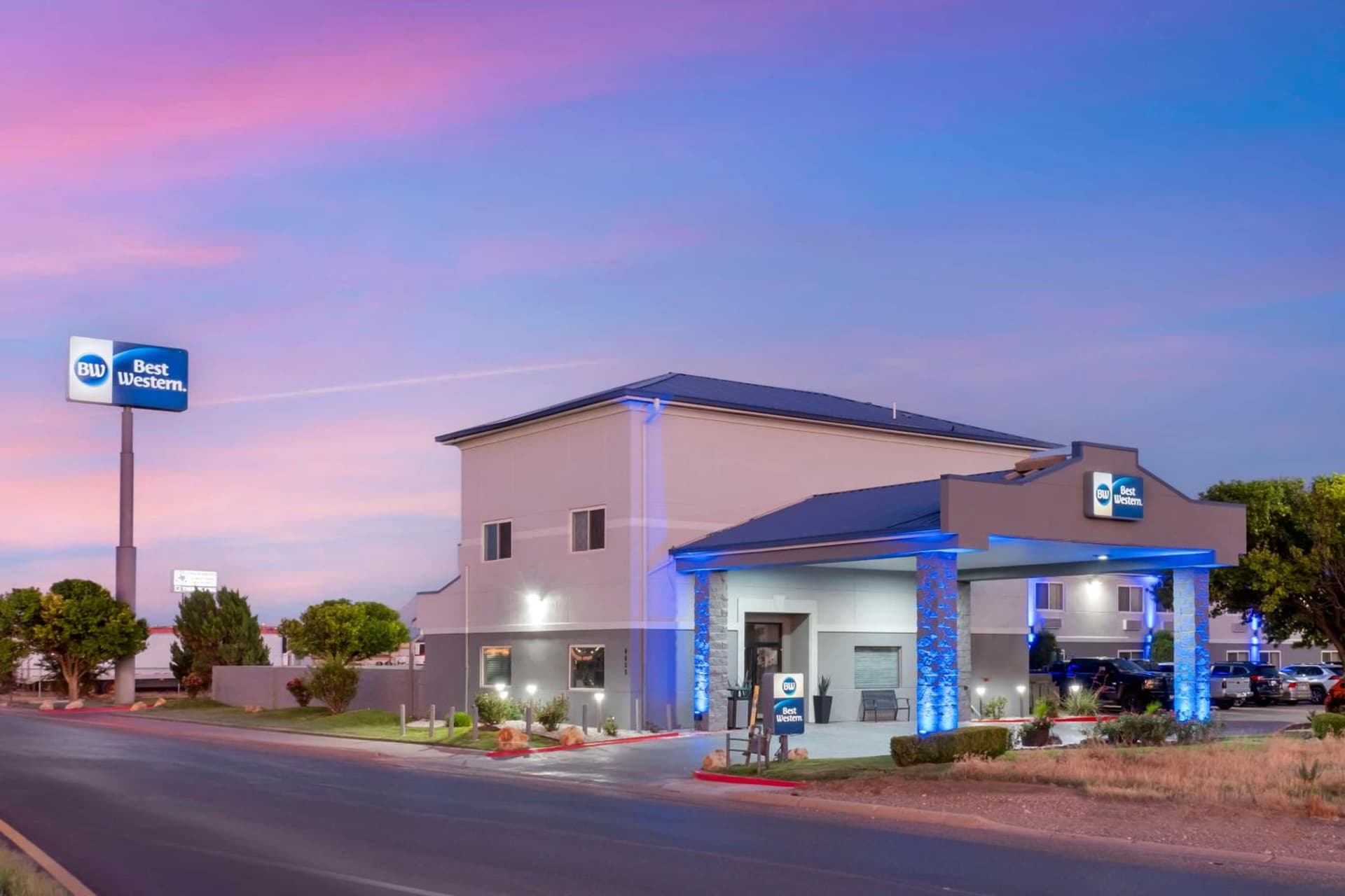 Best Western Santa Fe exterior or lobby in Amarillo, TX — main listing photo