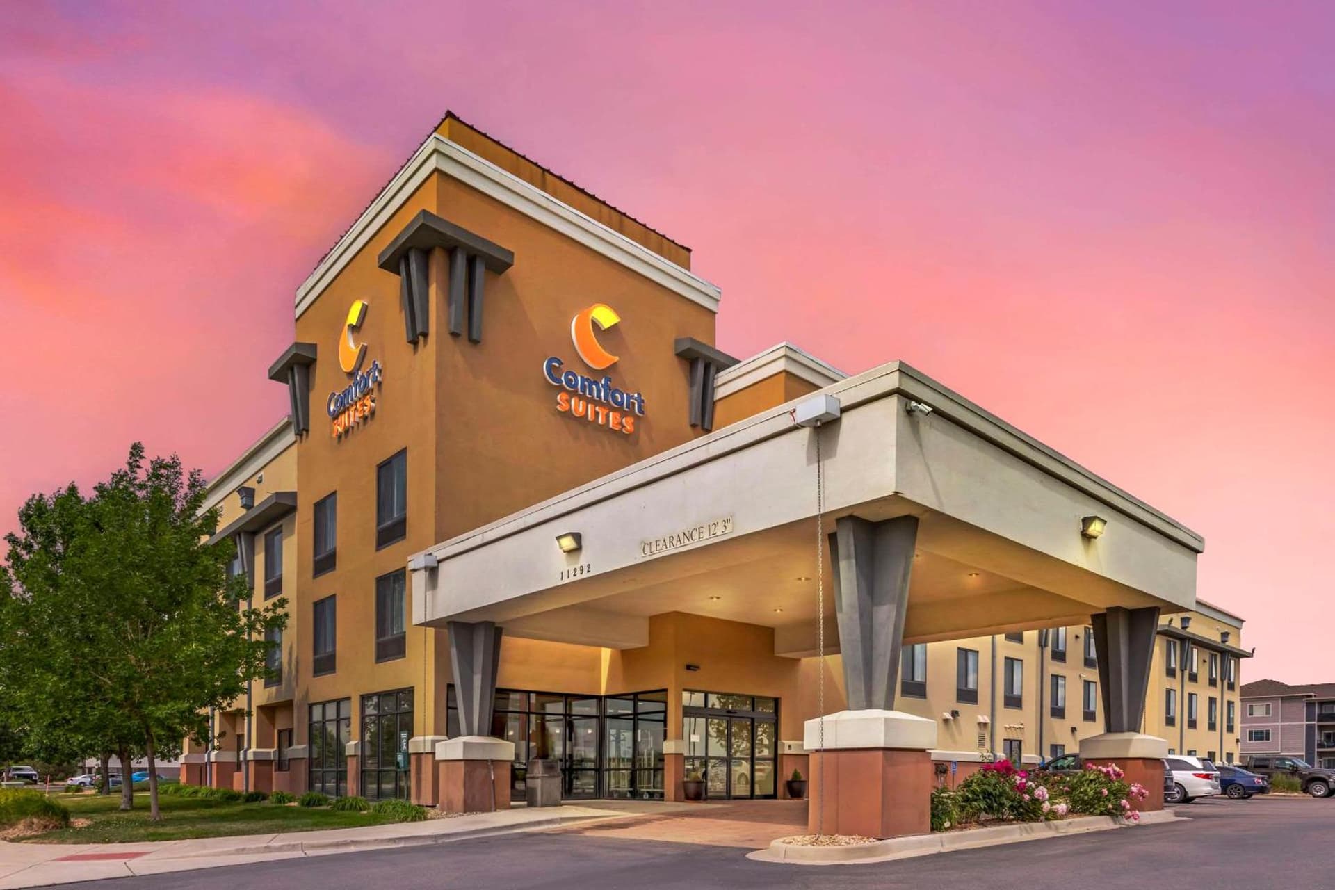 Comfort Suites Longmont featured exterior or lobby in Longmont, CO — similar hotel