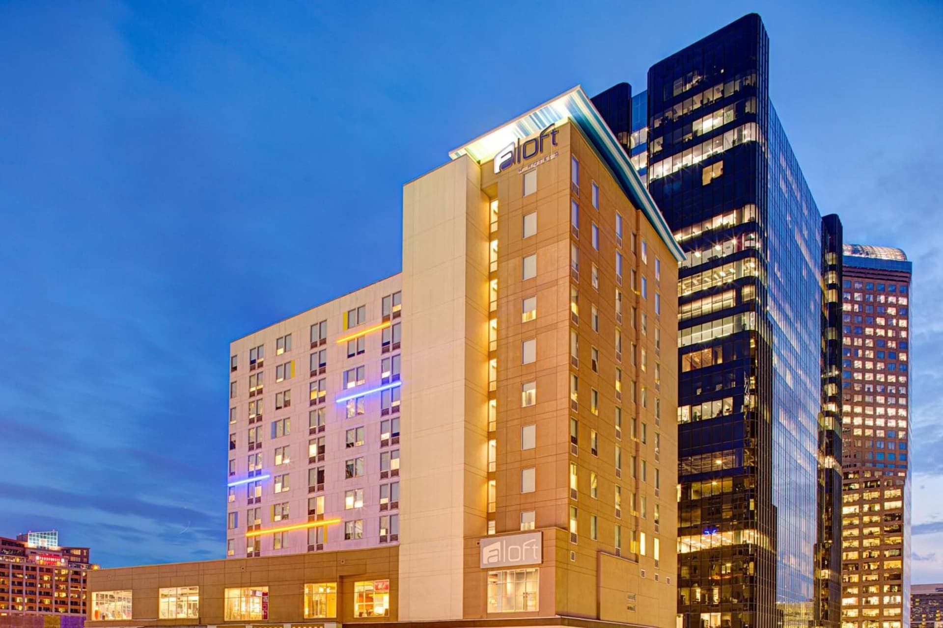 Aloft by Marriott Charlotte City Center featured exterior or lobby in Charlotte, NC — similar hotel