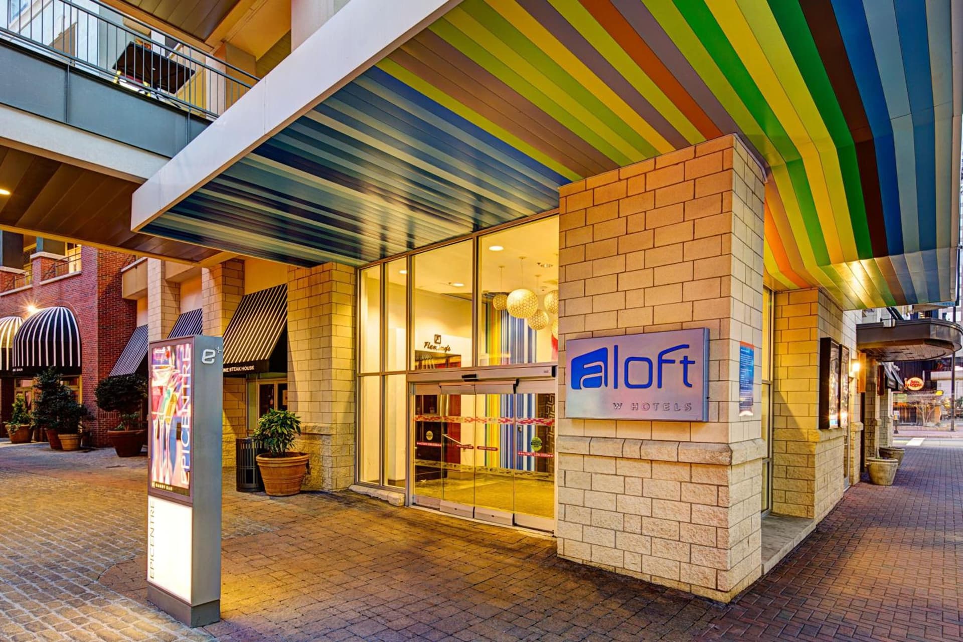 Aloft by Marriott Charlotte City Center property views in Charlotte, NC — gallery photo 3