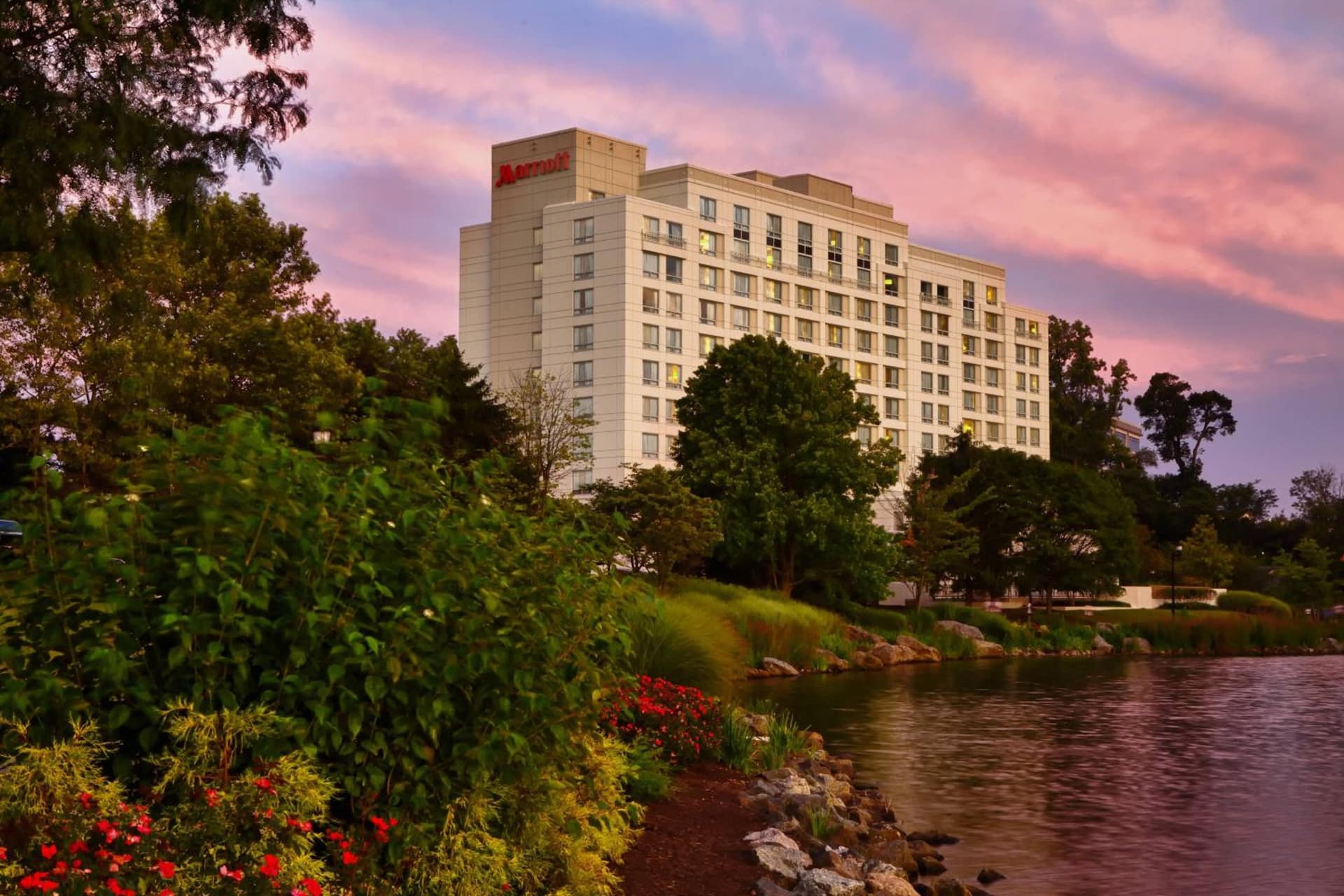 Gaithersburg Marriott Washingtonian Center featured exterior or lobby in Gaithersburg, MD — similar hotel