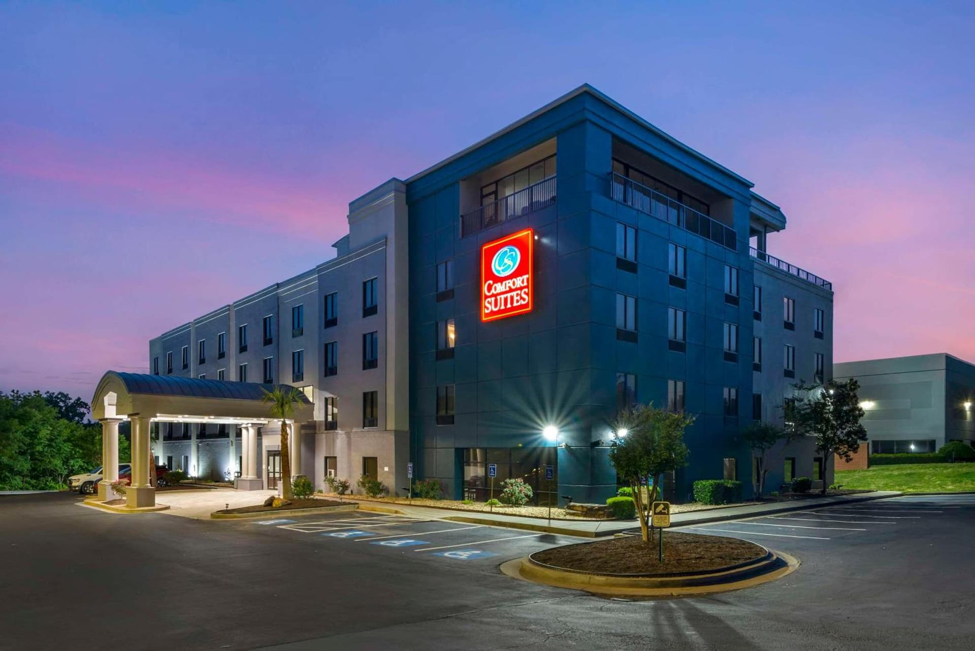 Comfort Suites Atlanta Airport featured exterior or lobby in Forest Park, GA — similar hotel