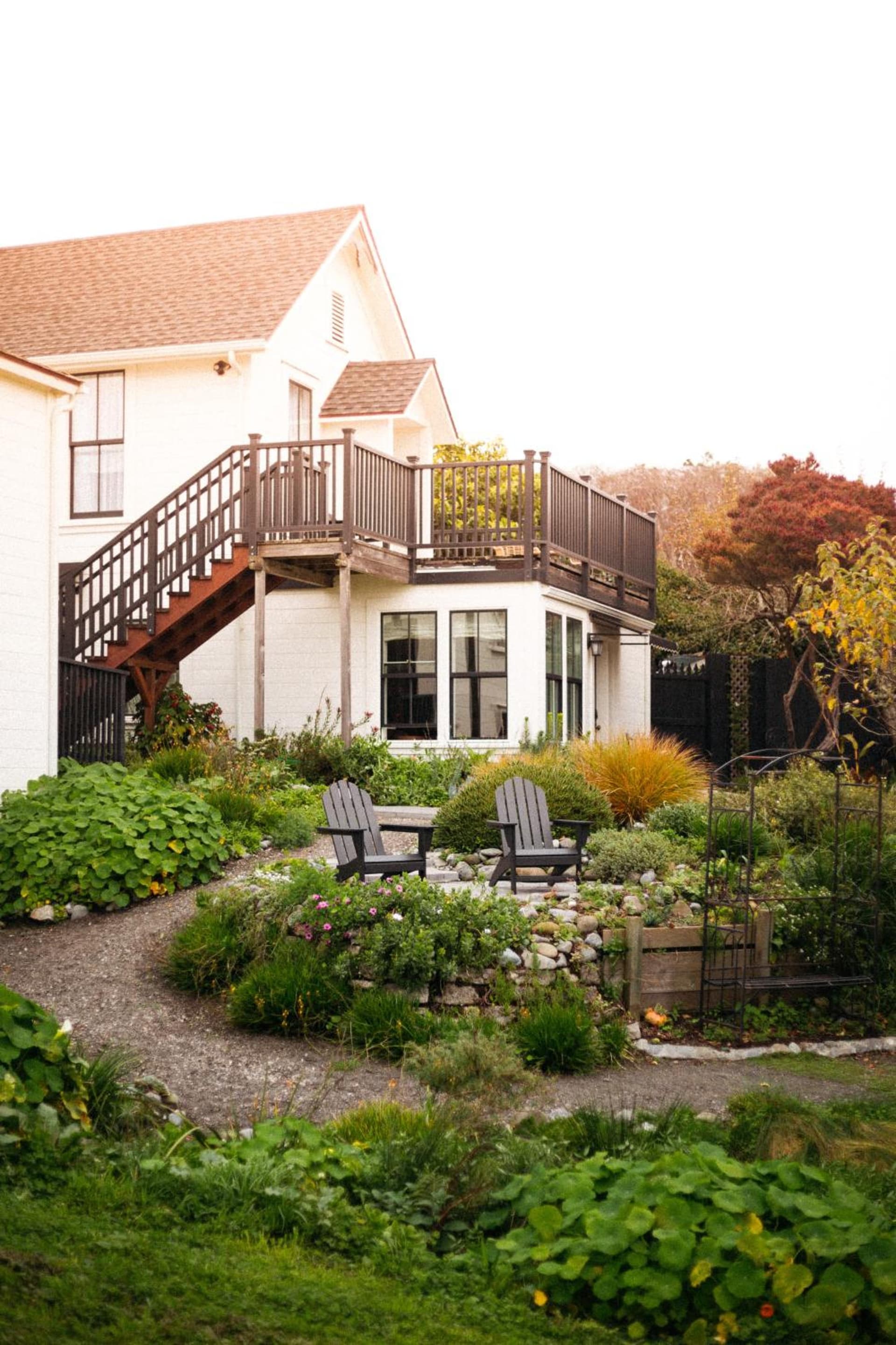 Nicholson House at Beaujolais property views in Mendocino, CA — gallery photo 3
