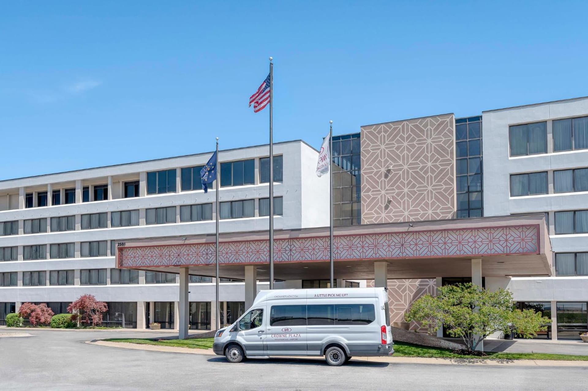 Crowne Plaza Indianapolis-Airport by IHG featured exterior or lobby in Indianapolis, IN — similar hotel