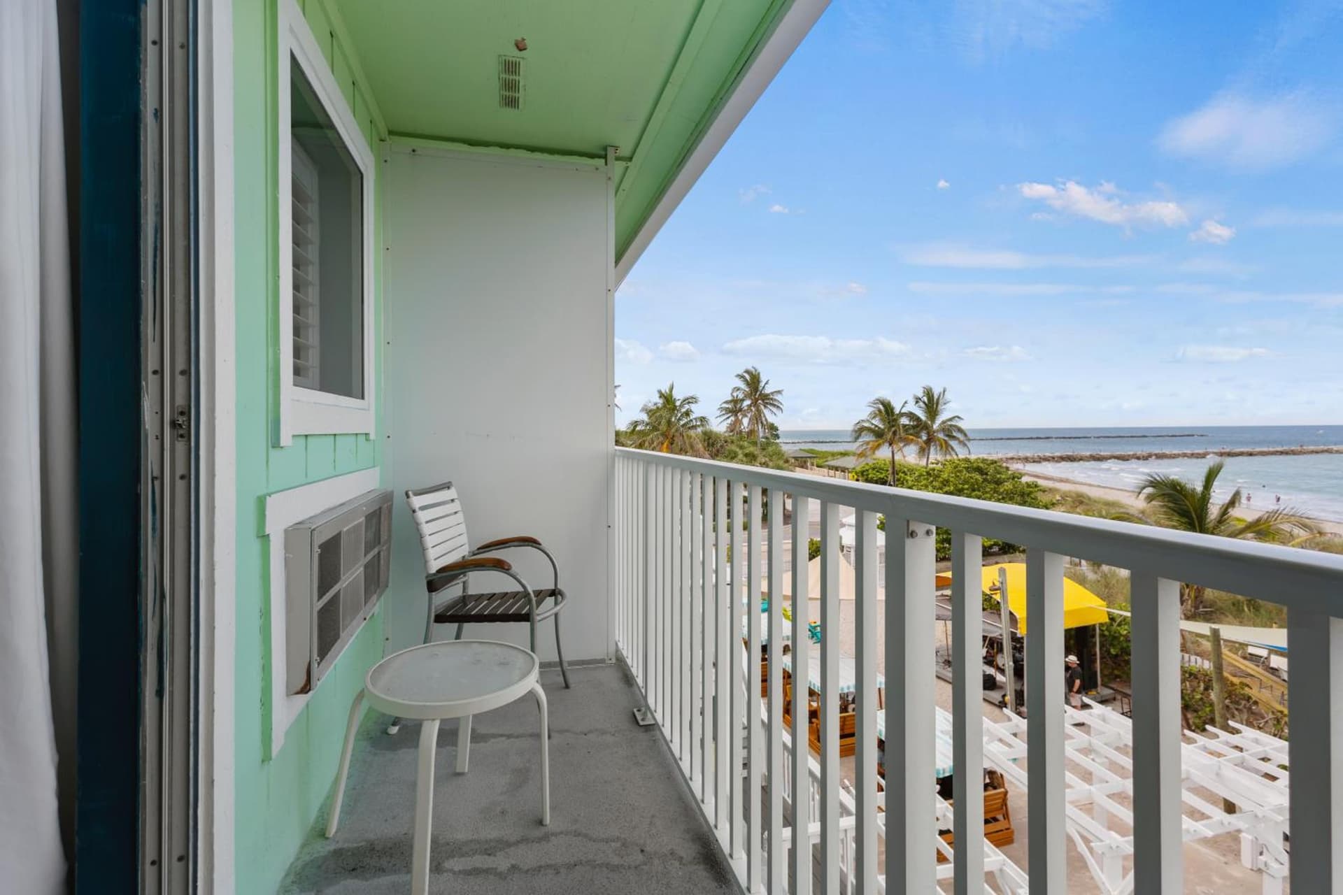 Ocean View Hotel Room with Balcony- 2 Full Beds #22 interior in Fort Pierce, FL — gallery photo 2