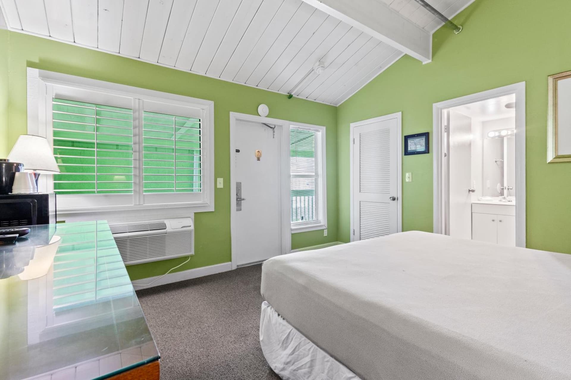 Oceanfront Inn Room #11- Standard Room - King Bed property views in Fort Pierce, FL — gallery photo 3