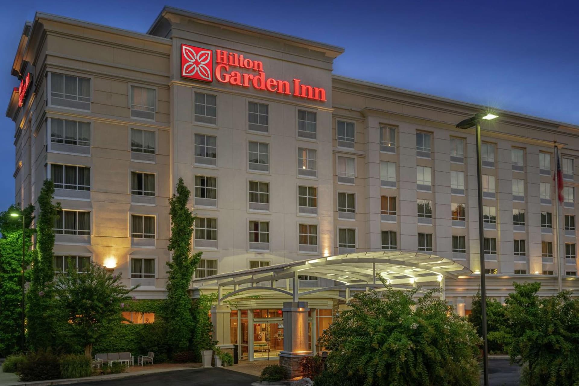 Hilton Garden Inn Dalton property views in Dalton, GA — gallery photo 3