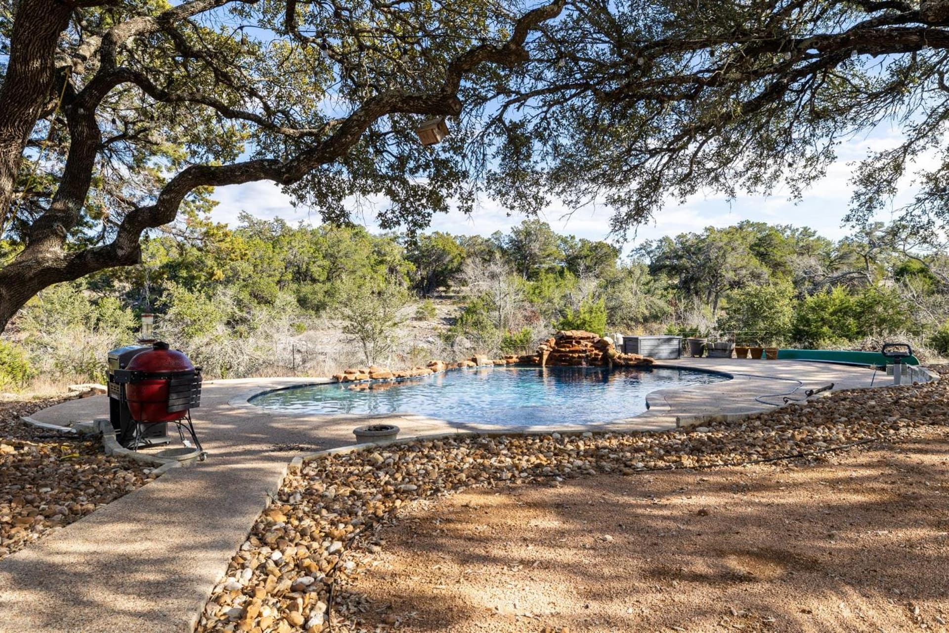 Loft in Unique Victorian Ranch Pool BBQ Firepit interior in Dripping Springs, TX — gallery photo 2