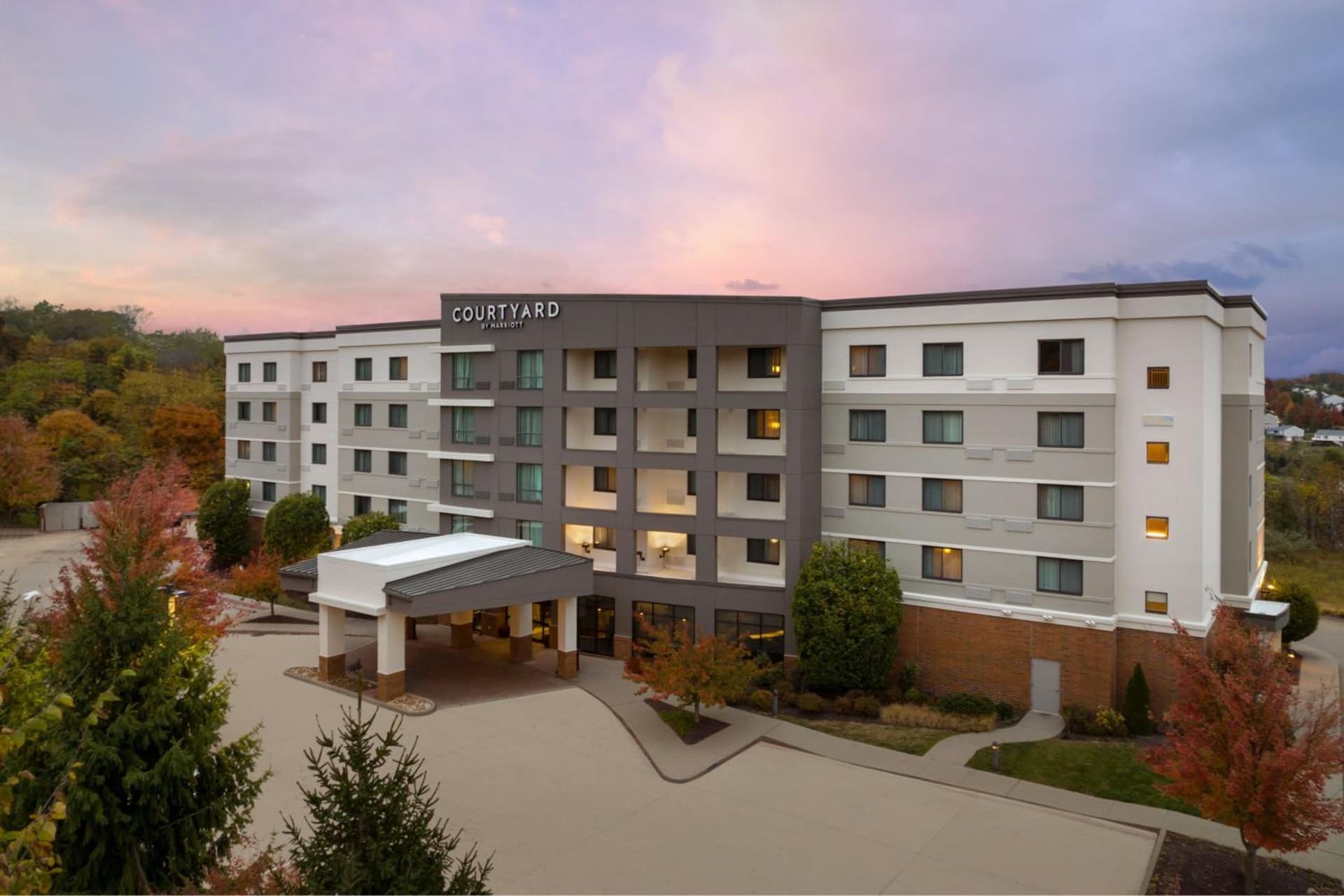 Courtyard by Marriott Pittsburgh Washington Meadow Lands featured exterior or lobby in Washington, PA — similar hotel