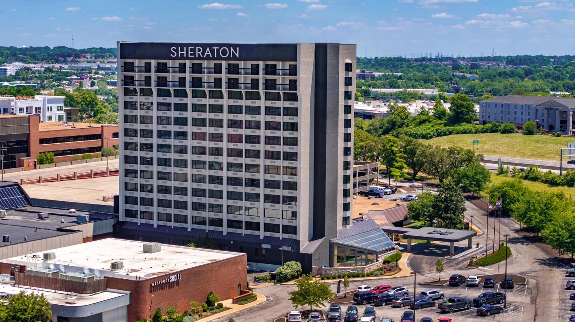 Sheraton Westport Plaza featured exterior or lobby in Maryland Heights, MO — similar hotel