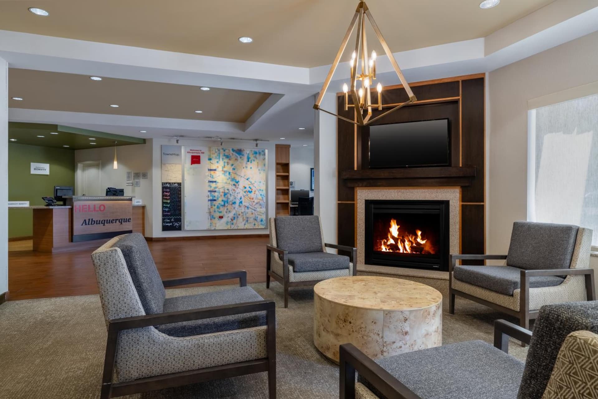 TownePlace Suites by Marriott Albuquerque North interior in Albuquerque, NM — gallery photo 2