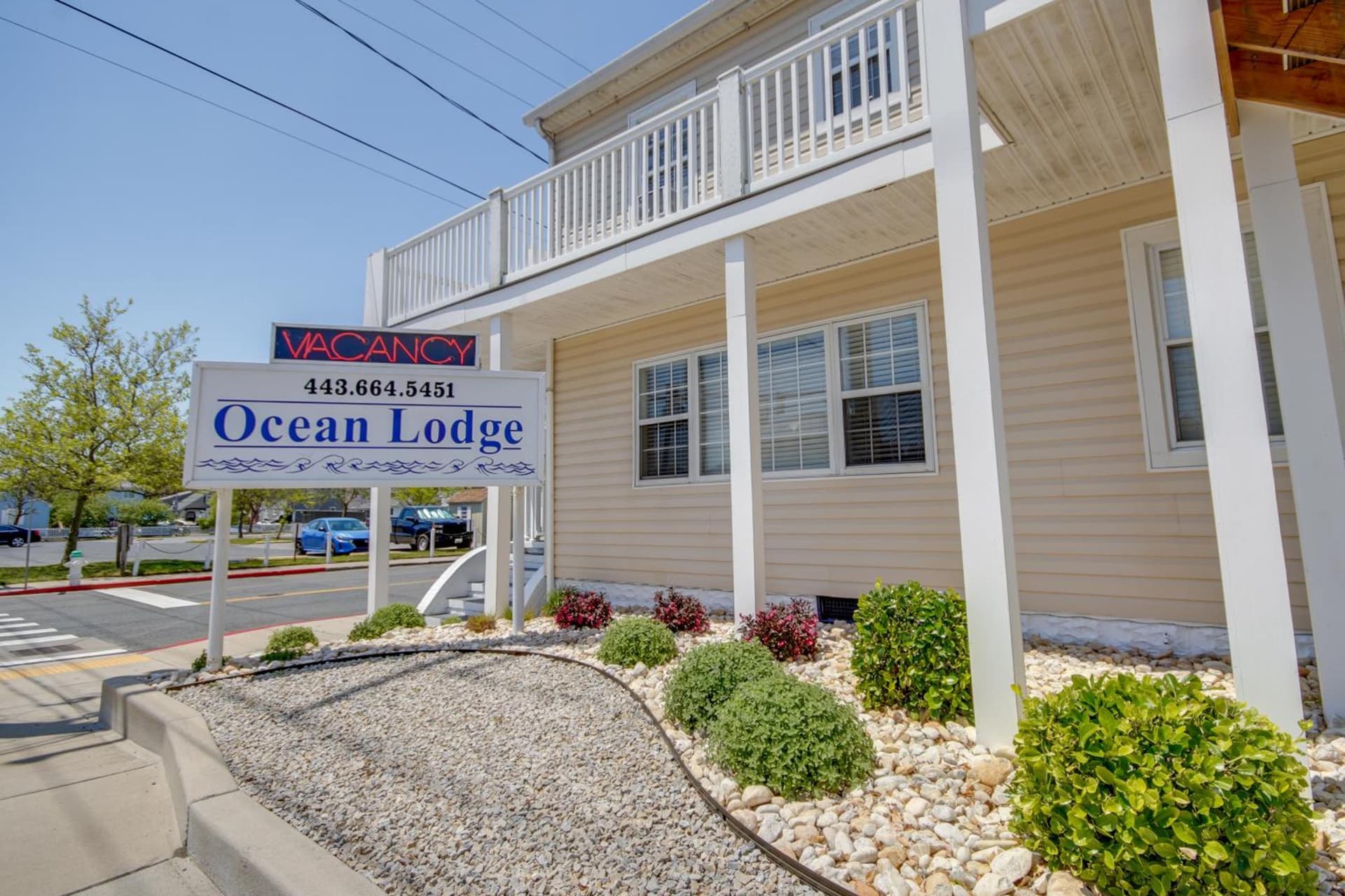 Ocean Lodge Hotel South property views in Ocean City, MD — gallery photo 3