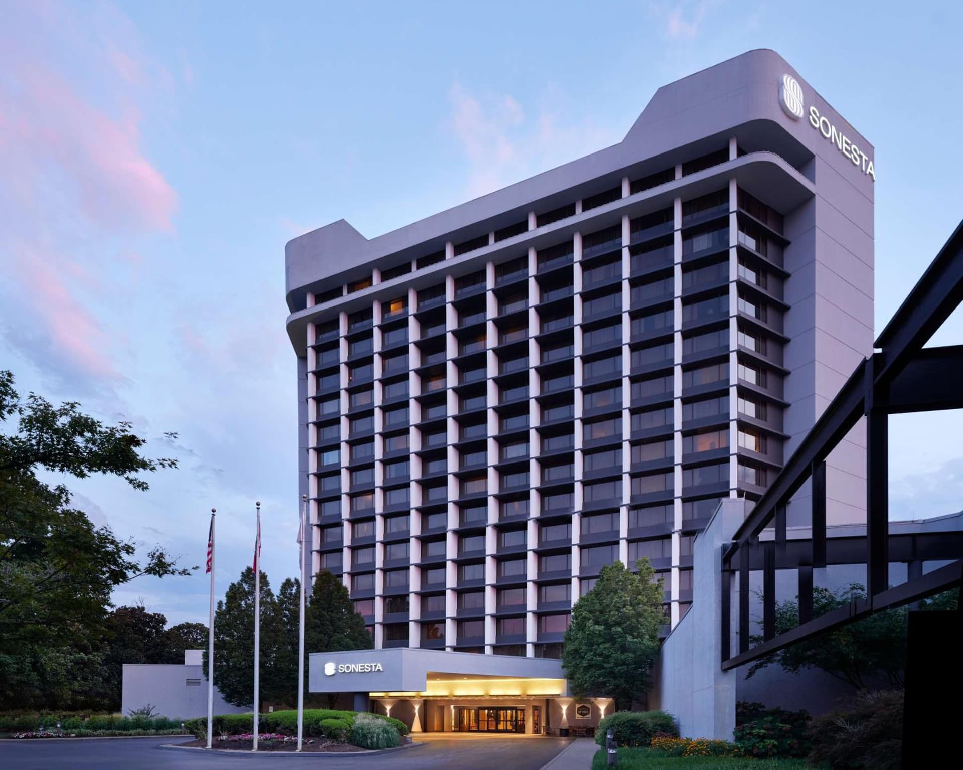 Sonesta Nashville Airport featured exterior or lobby in Nashville, TN — similar hotel