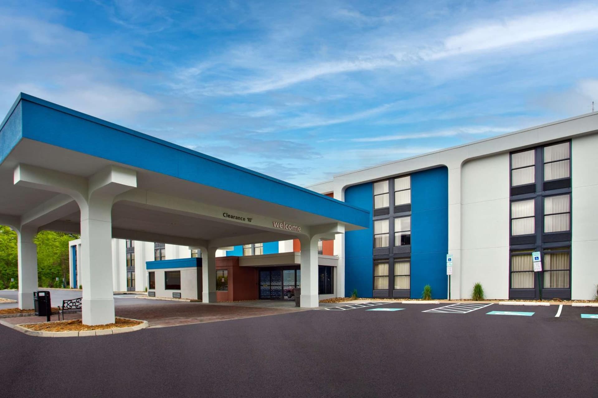 Hampton Inn State College featured exterior or lobby in State College, PA — similar hotel