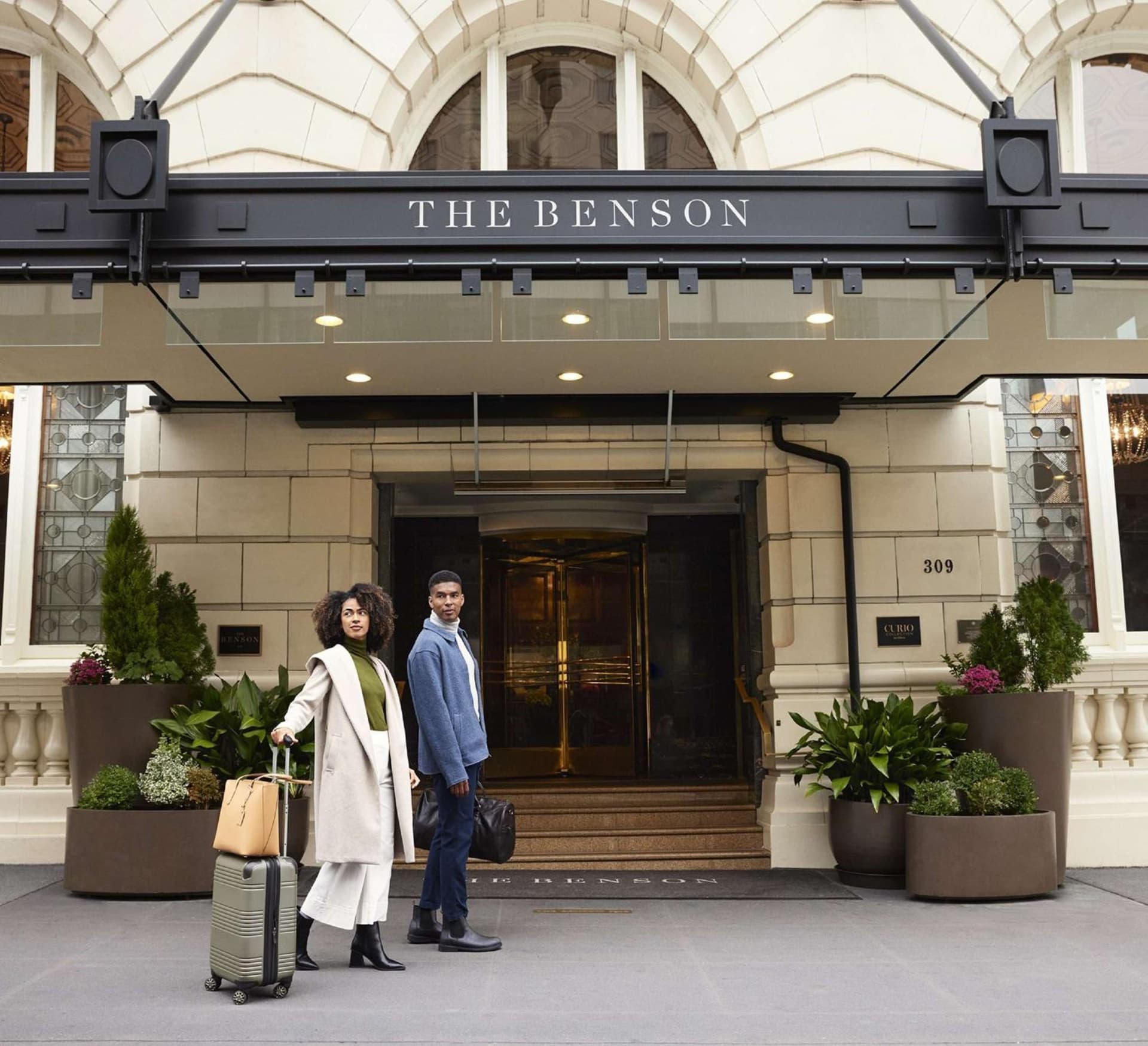 The Benson Portland, Curio Collection by Hilton property views in Portland, OR — gallery photo 3