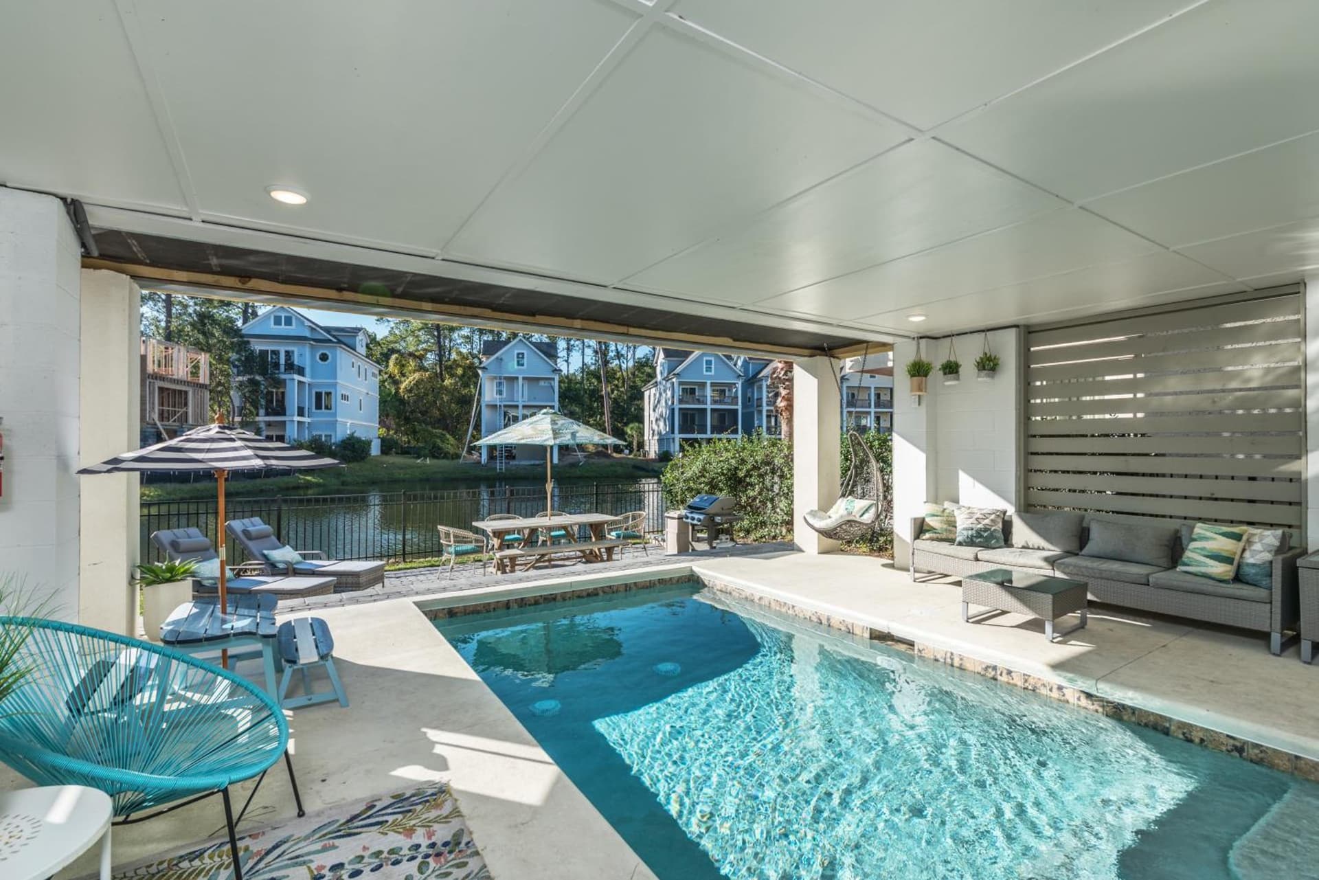 15% off 7 Night Stays Aug- Oct Fenced Pool overlooking the lagoon, Elevator, Kids Room, property views in Hilton Head Island, SC — gallery photo 3