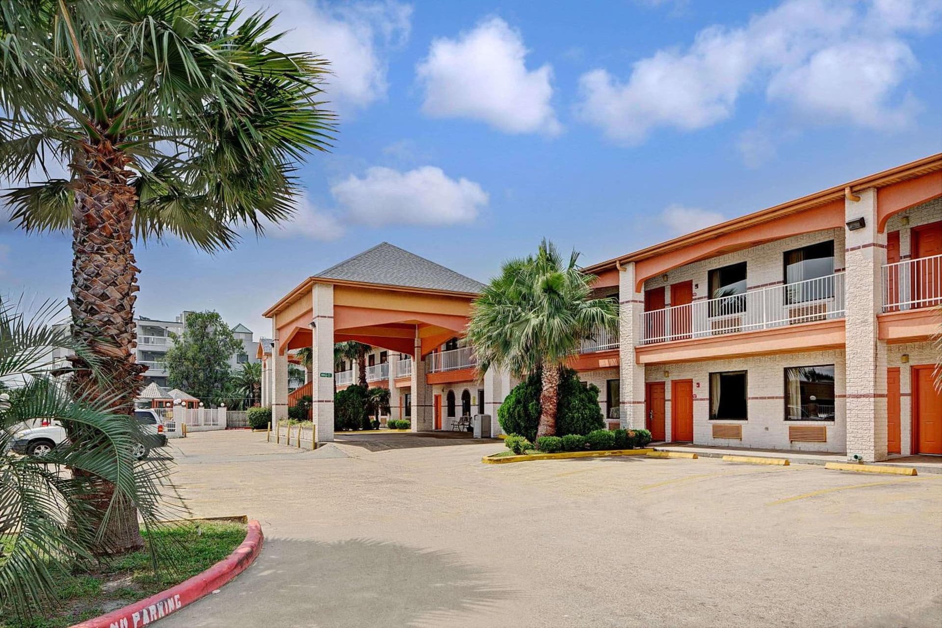 Super 8 by Wyndham Galveston featured exterior or lobby in Galveston, TX — similar hotel