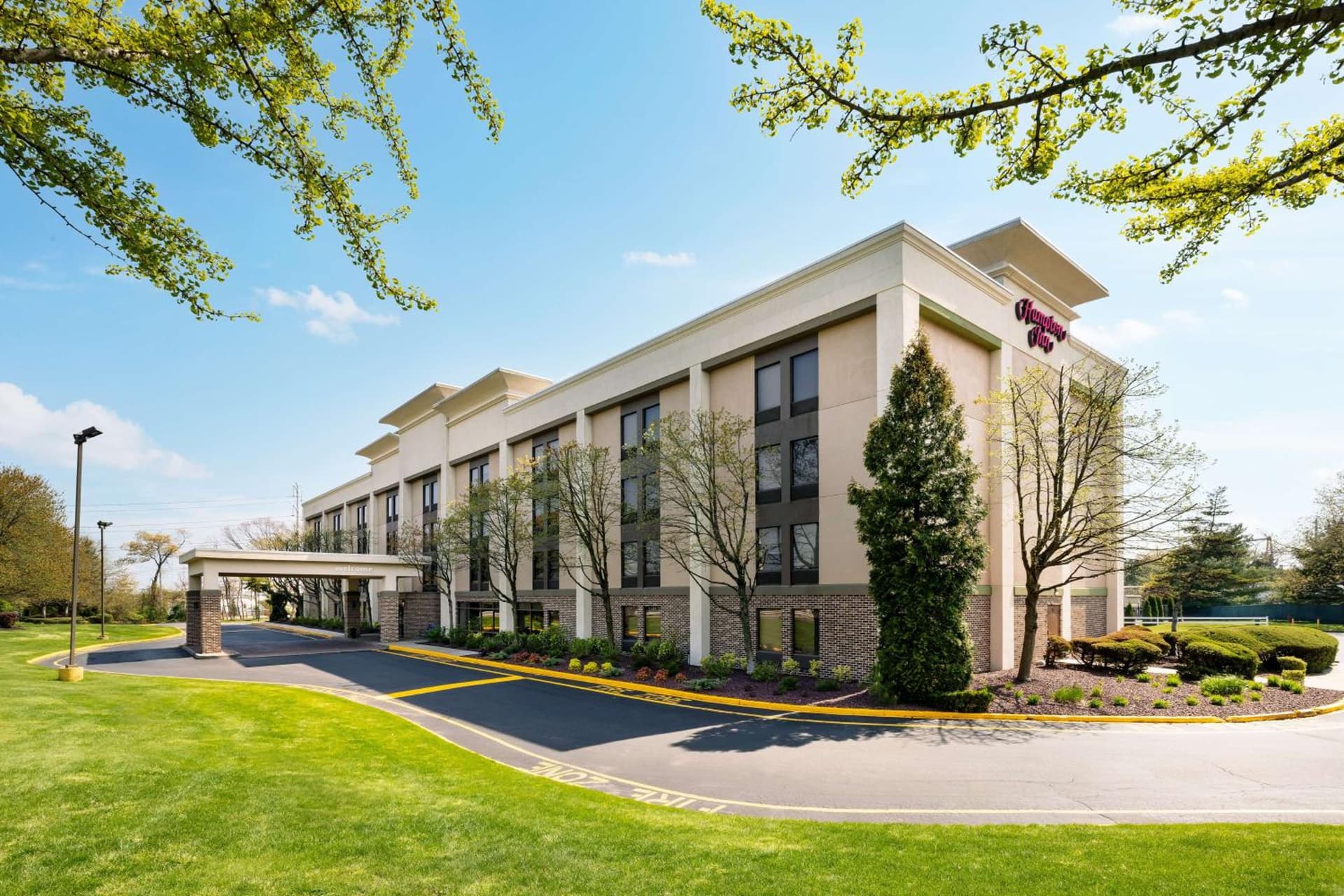 Hampton Inn Long Island/Islandia exterior or lobby in Islandia, NY — main listing photo