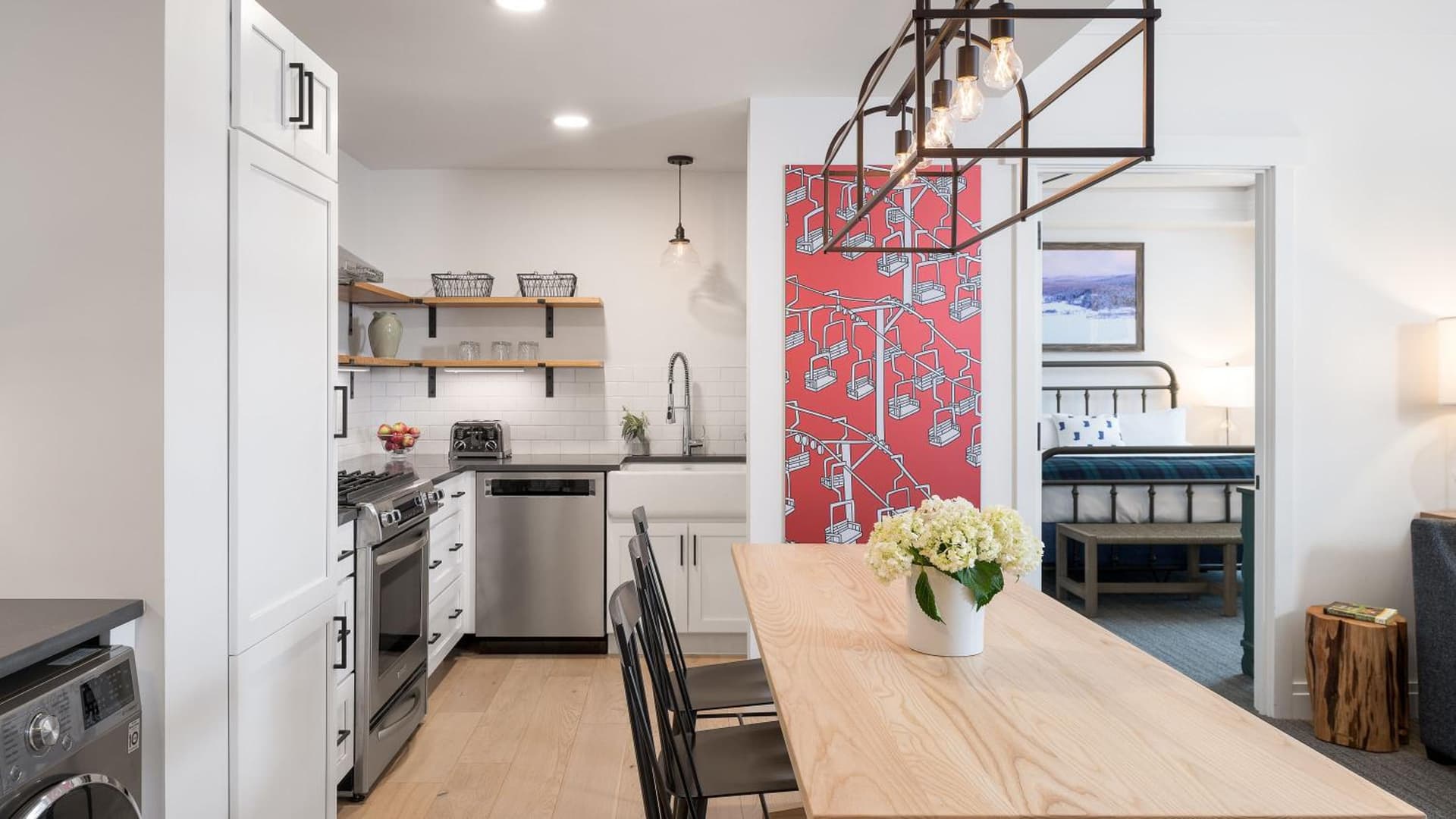 1410A Lodge At Spruce Peak Ski In Ski In Ski Out Two Bedroom By Stowe Mountain Rentals property views in Stowe — gallery photo 3