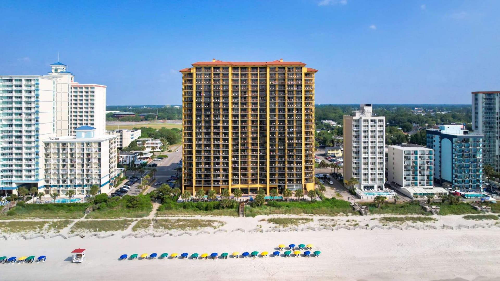 Hilton Grand Vacations Club Anderson Ocean Myrtle Beach property views in Myrtle Beach, SC — gallery photo 3