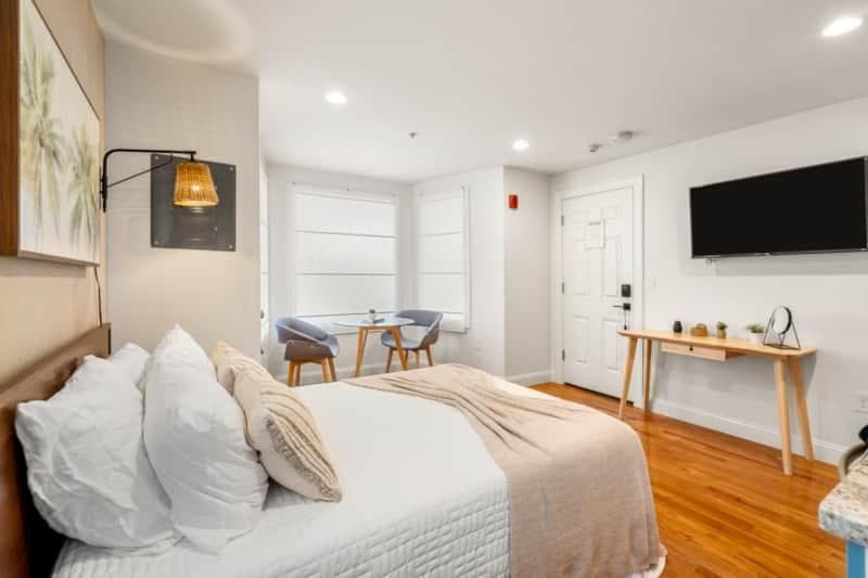 Ember Suite at The Hygge House property views in Newburyport, MA — gallery photo 3