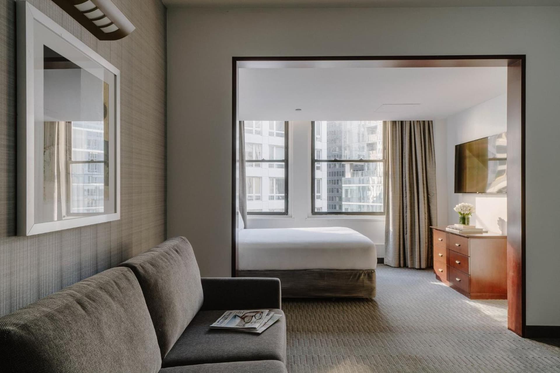 Club Quarters Hotel Wacker at Michigan, Chicago property views in Chicago, IL — gallery photo 3