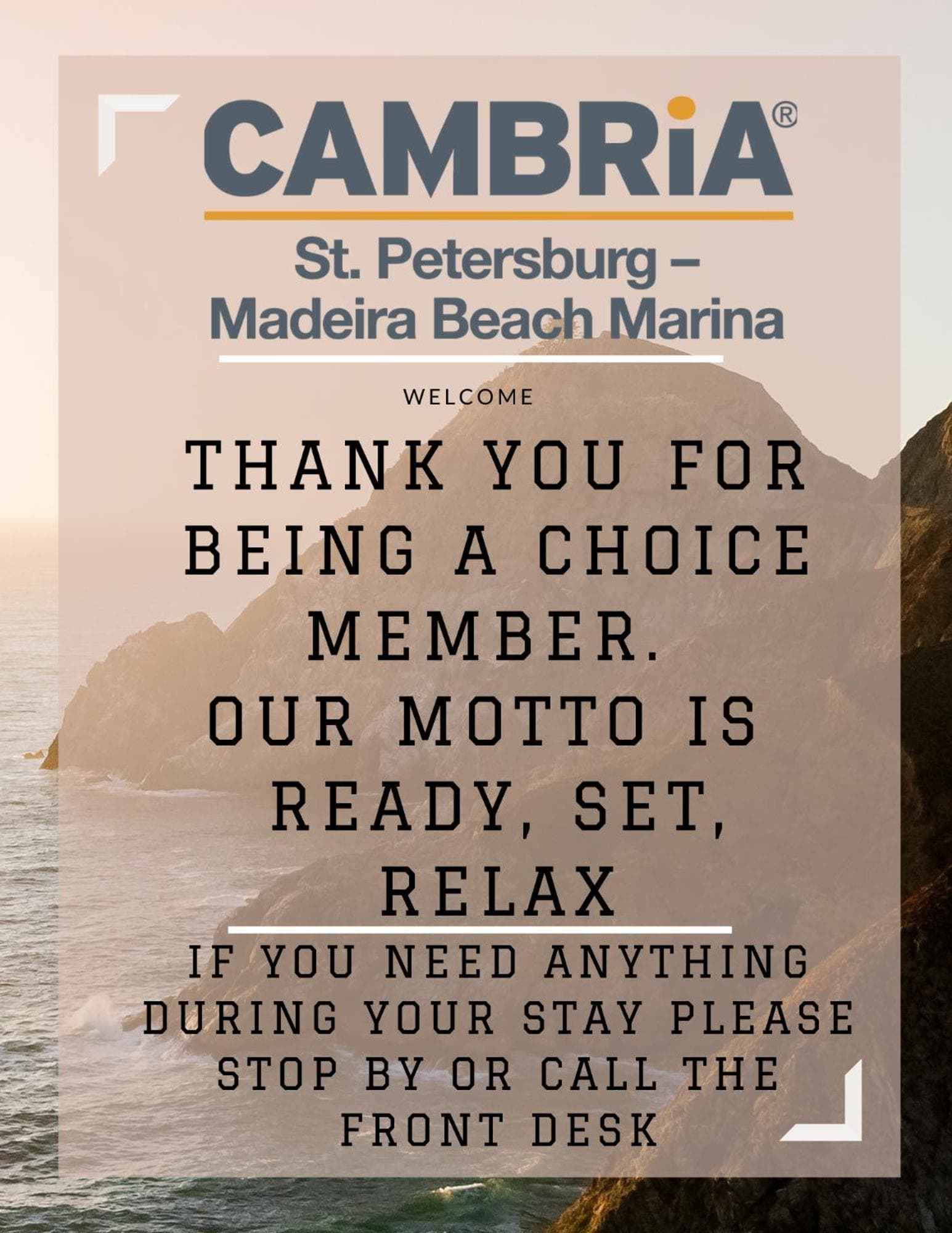 Cambria Hotel St Petersburg-Madeira Beach Marina gallery photo in St Pete Beach, FL — image 48