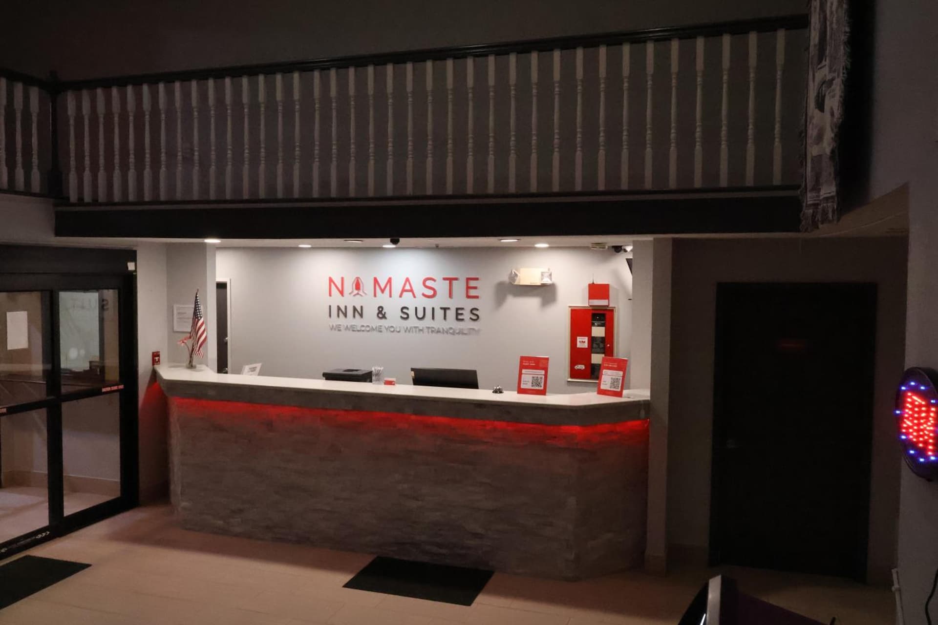 Namaste Inn & Suites Dawsonville interior in Dawsonville, GA — gallery photo 2