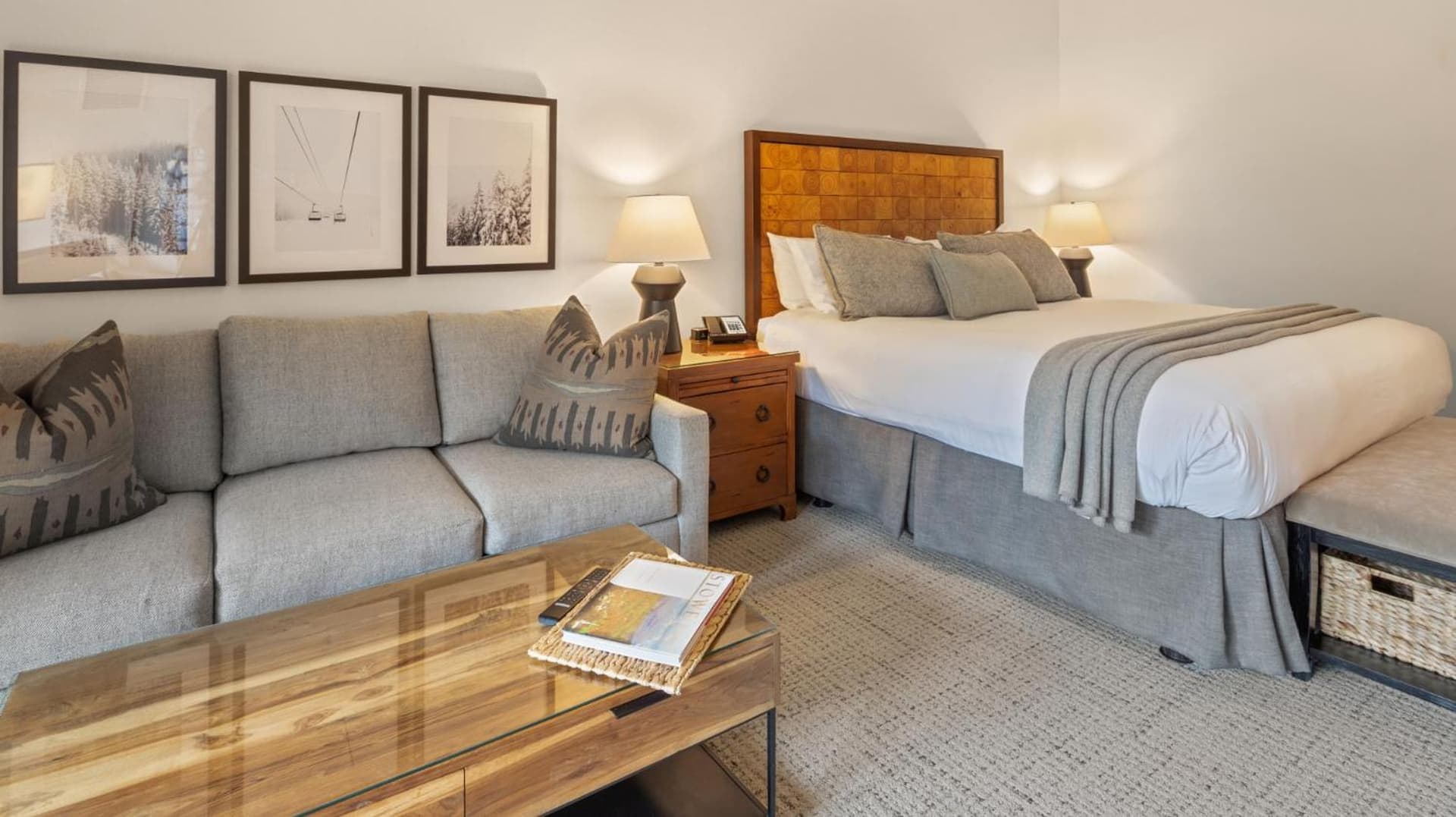 343 Studio Spruce Peak Lodge at Stowe Mt Resort Sleeps 4 property views in Stowe — gallery photo 3