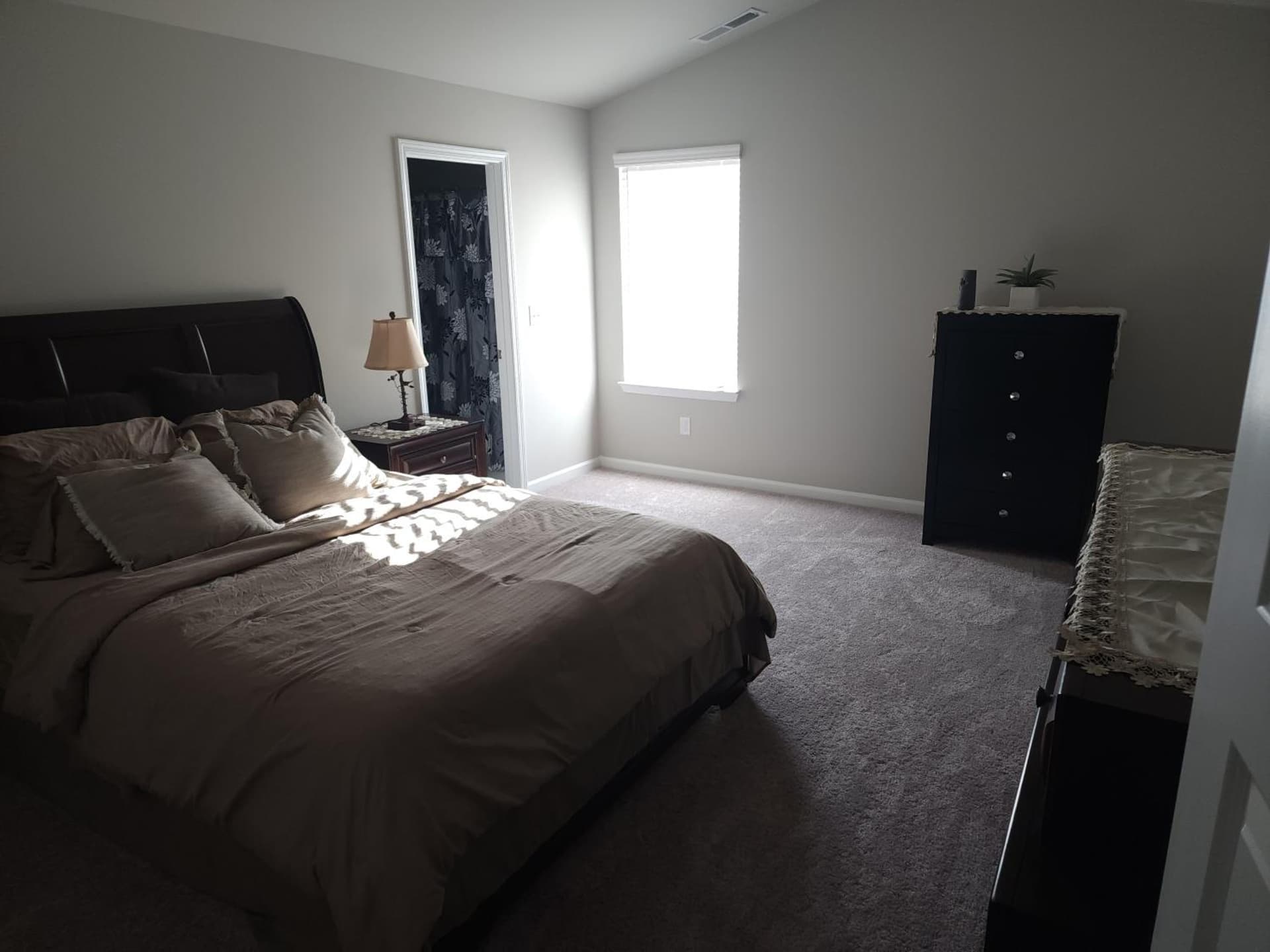 Charming Serenity Awaits The Zebra & Coffee Suites - Dual Queen Bedrooms with Exclusive Comforts, Open Quartz Kitchen, and Lush Patio Near Shopping Bliss property views in Locust Grove, GA — gallery photo 3