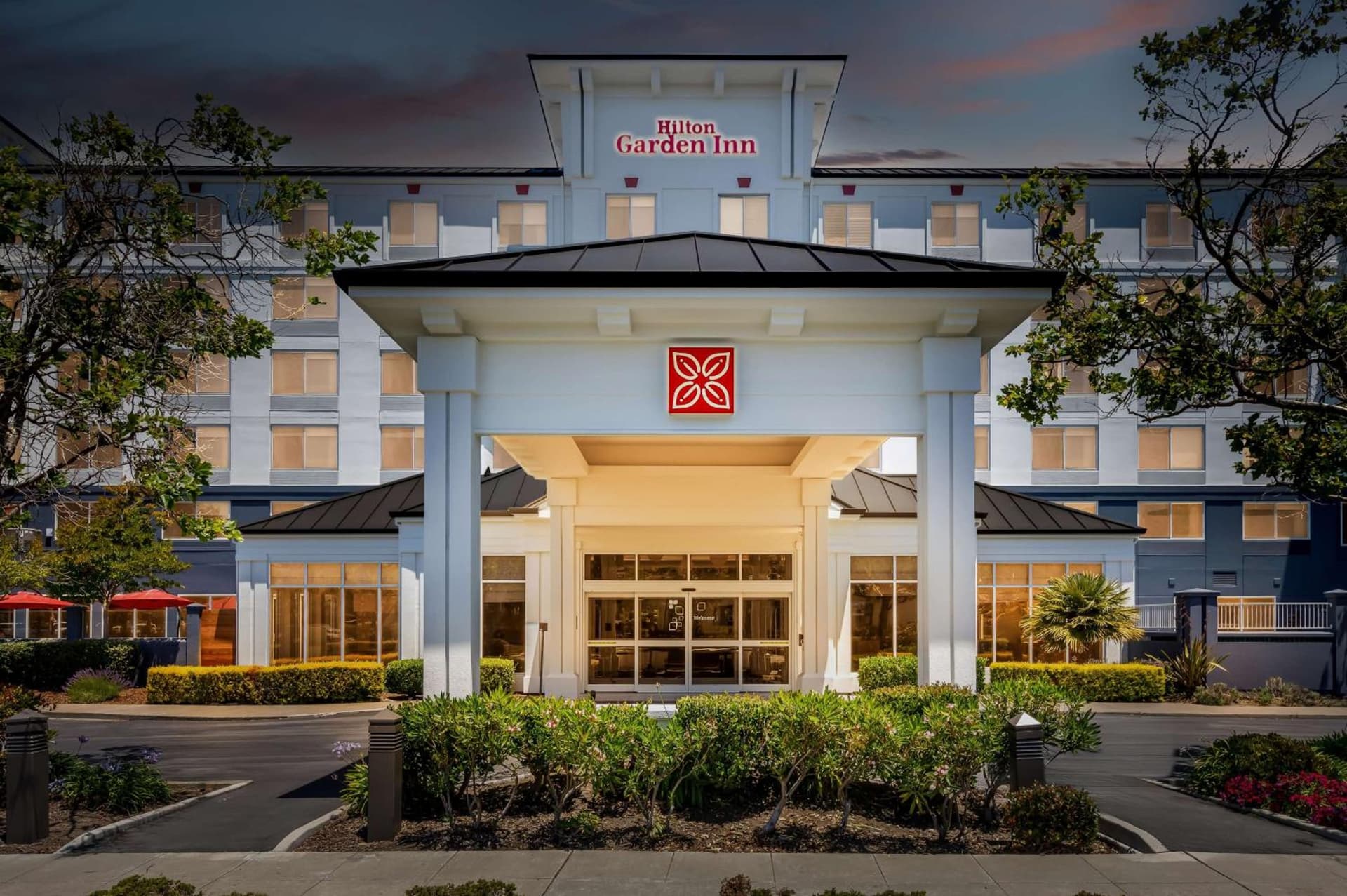 Hilton Garden Inn San Mateo property views in San Mateo, CA — gallery photo 3