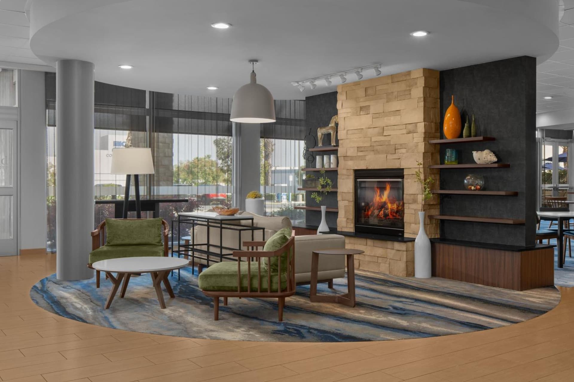 Fairfield Inn & Suites by Marriott Tustin Orange County property views in Tustin, CA — gallery photo 3