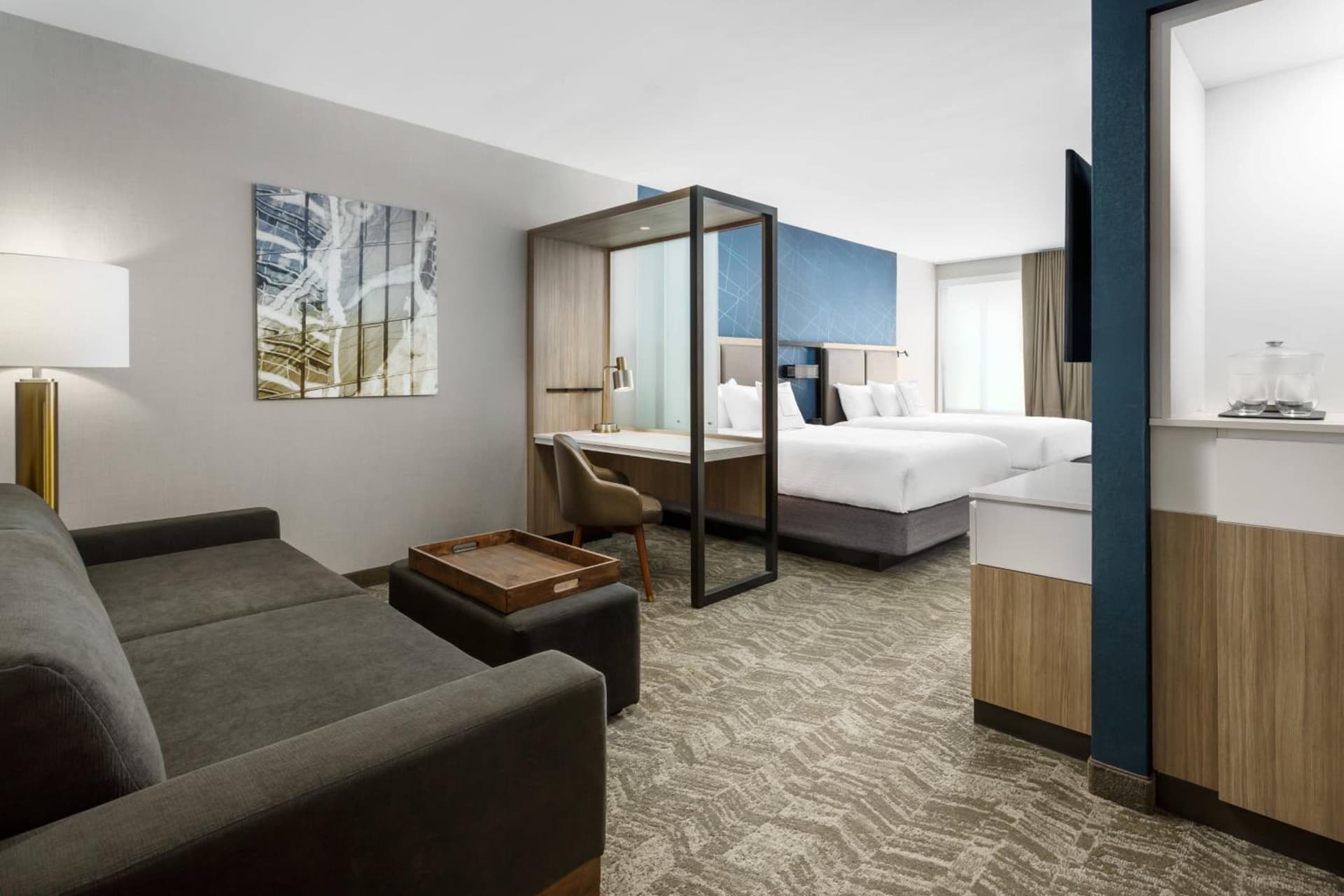 SpringHill Suites by Marriott Belmont Redwood Shores interior in Belmont, CA — gallery photo 2