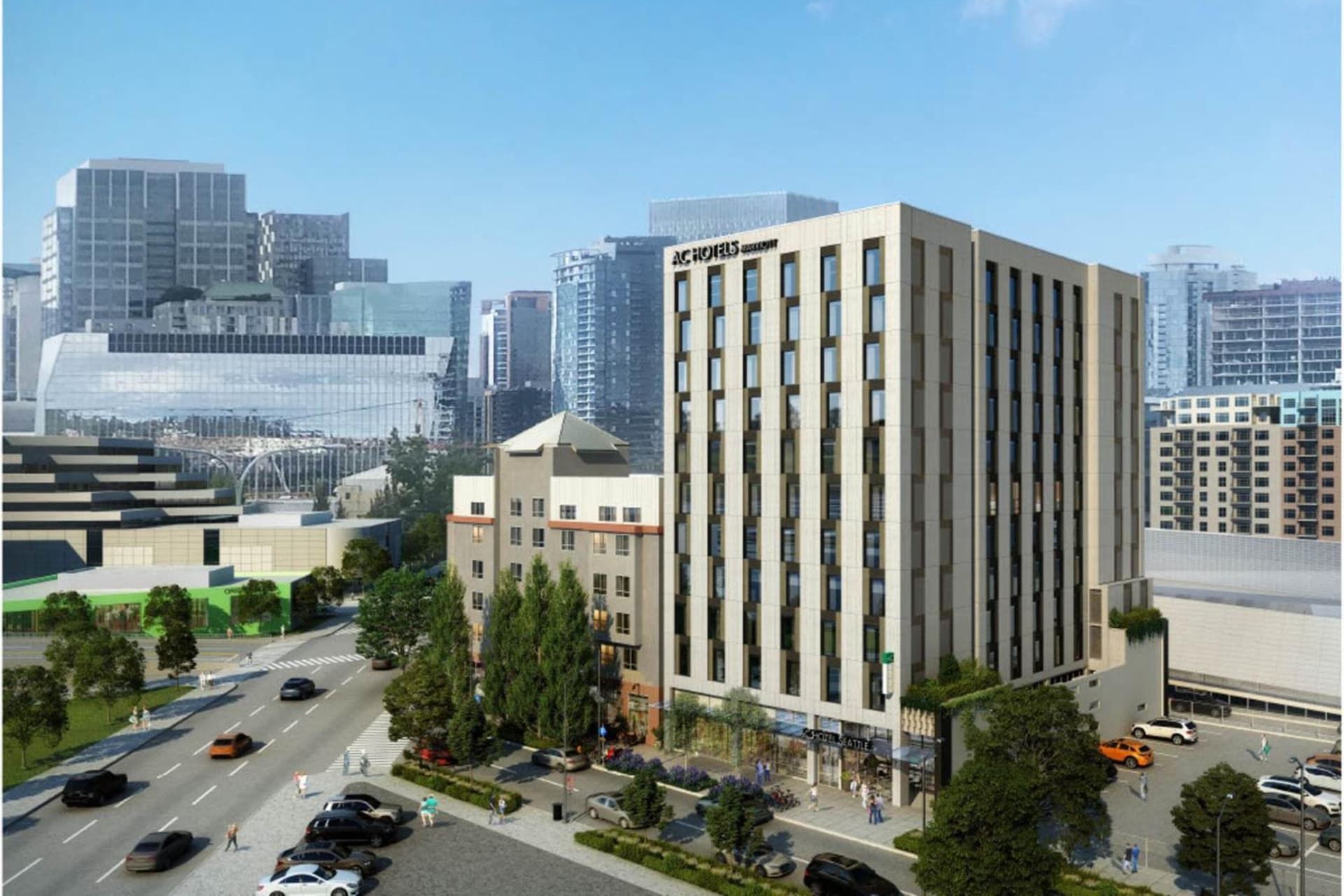AC Hotel by Marriott Seattle Downtown featured exterior or lobby in Seattle, WA — similar hotel