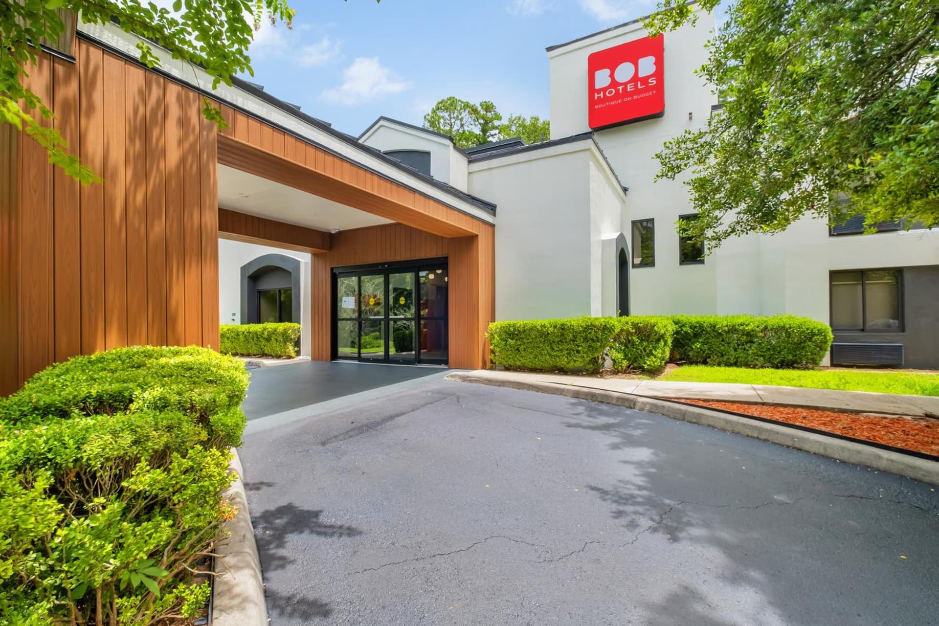 BOB Hotels Tallahassee - Boutique on Budget exterior or lobby in Tallahassee, FL — main listing photo