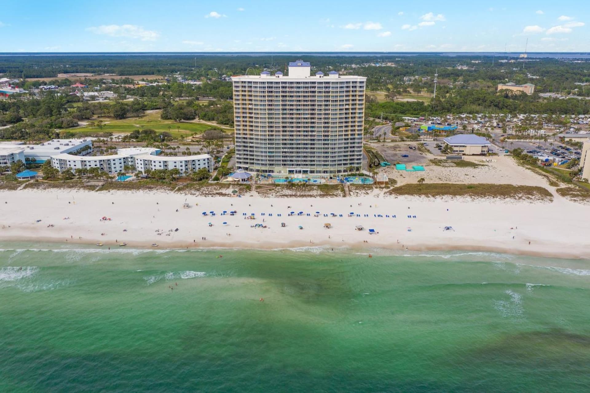 Boardwalk Beach Resort Unit 905 featured exterior or lobby in Panama City Beach, FL — similar hotel