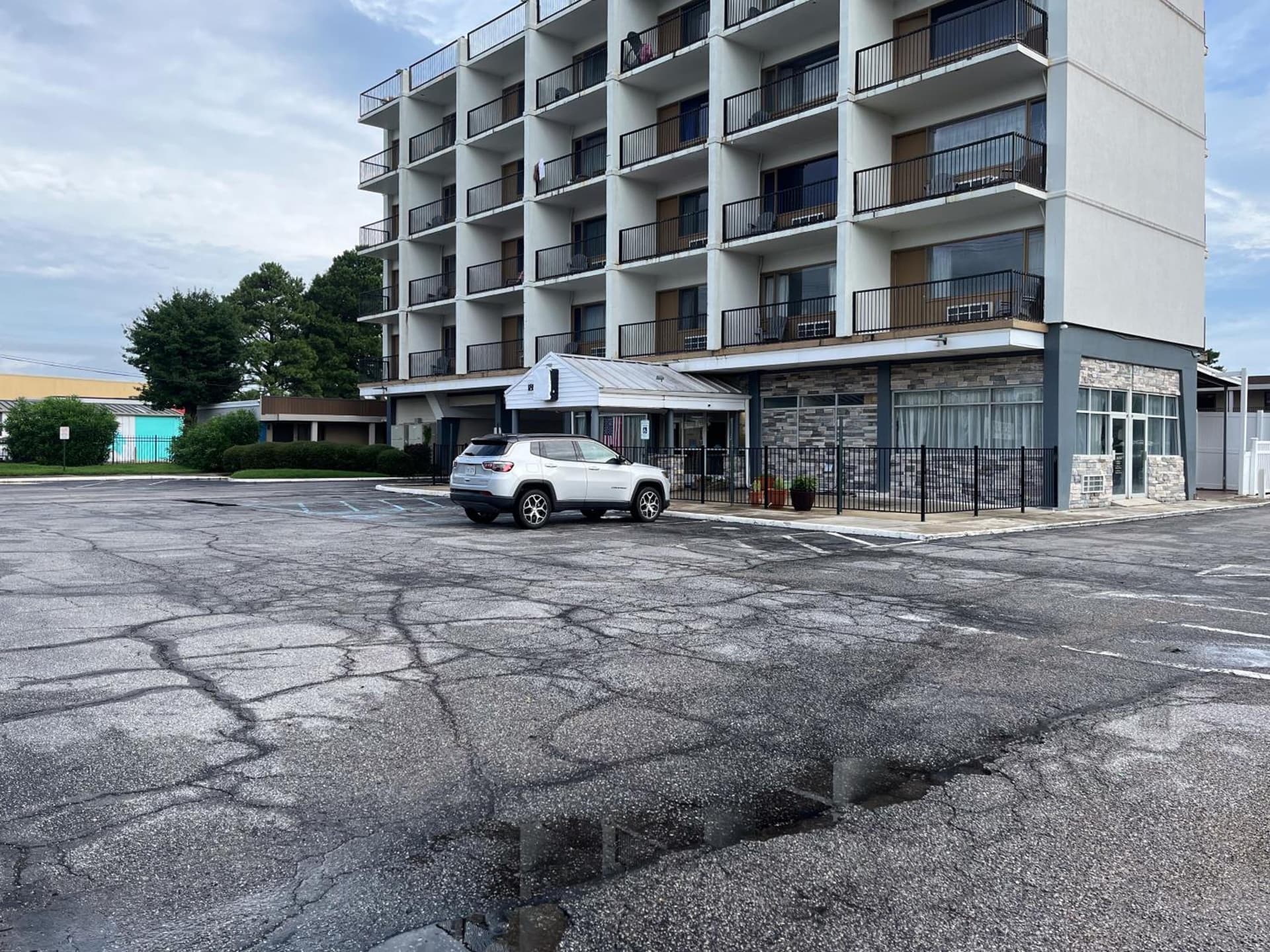 Motel 6 Norfolk, VA East Little Creek exterior or lobby in Norfolk, VA — main listing photo