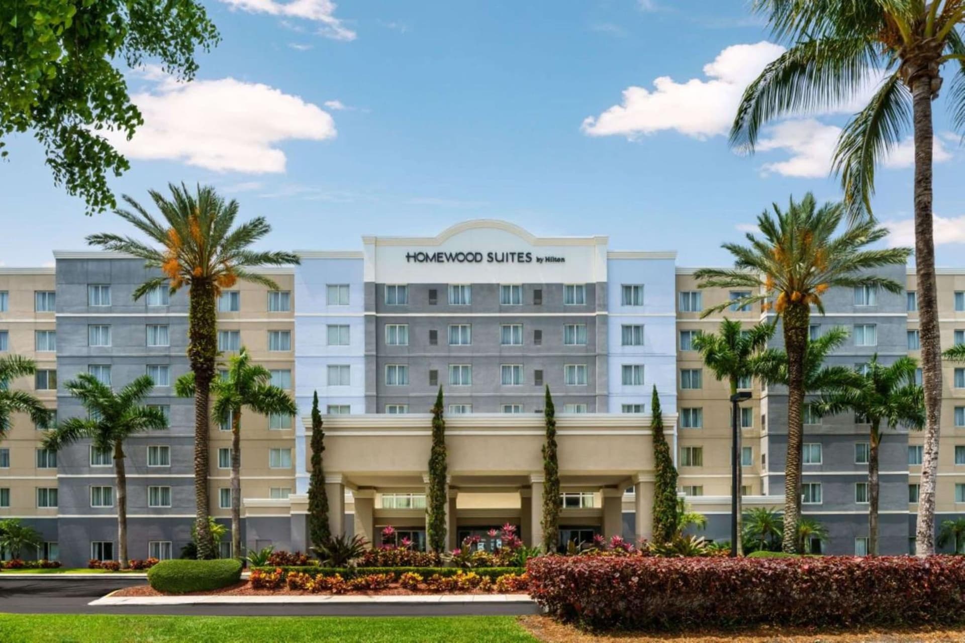 Homewood Suites Miami Airport/Blue Lagoon exterior or lobby in Miami, FL — main listing photo
